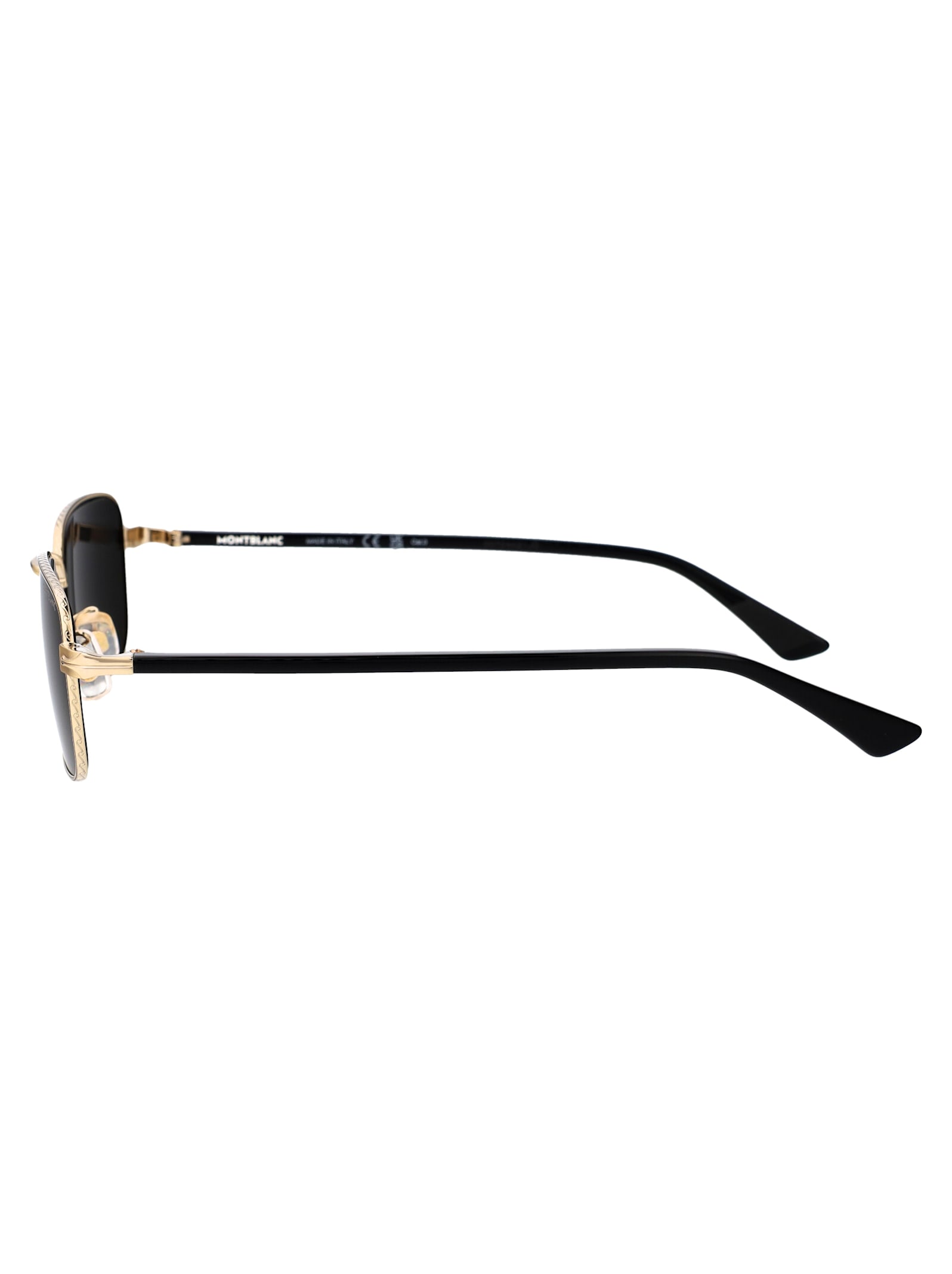 Shop Montblanc Mb0339s Sunglasses In Black