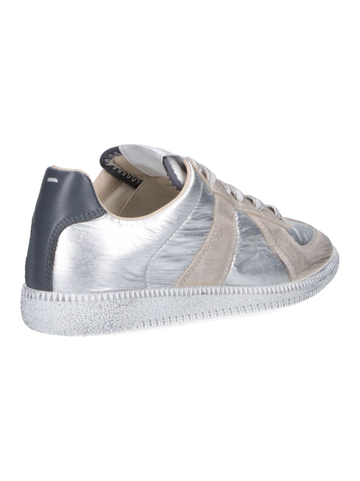 Maison Margiela Replica Sneakers In Silver
