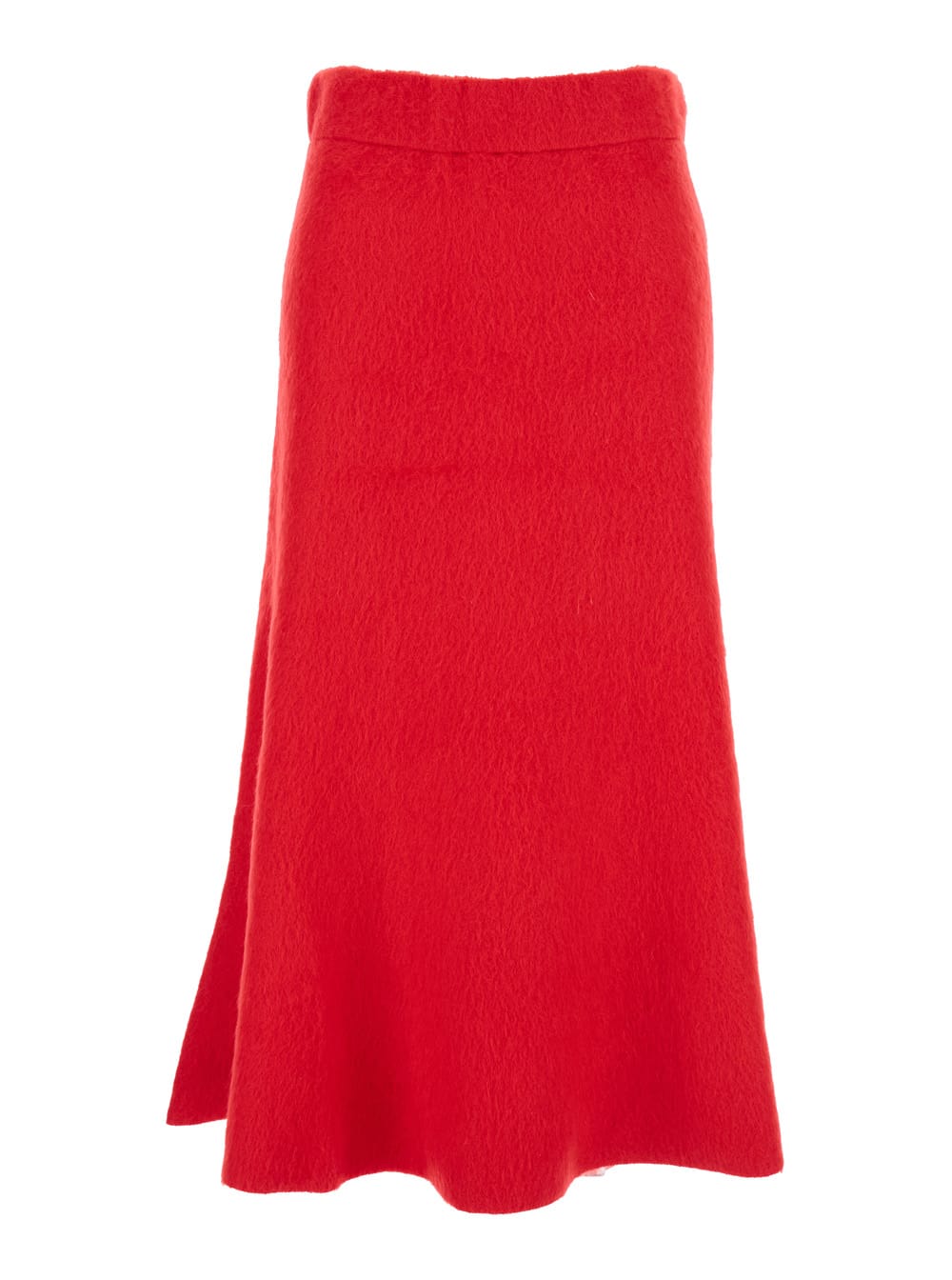 Fabiana Filippi Midi Skirt In Red