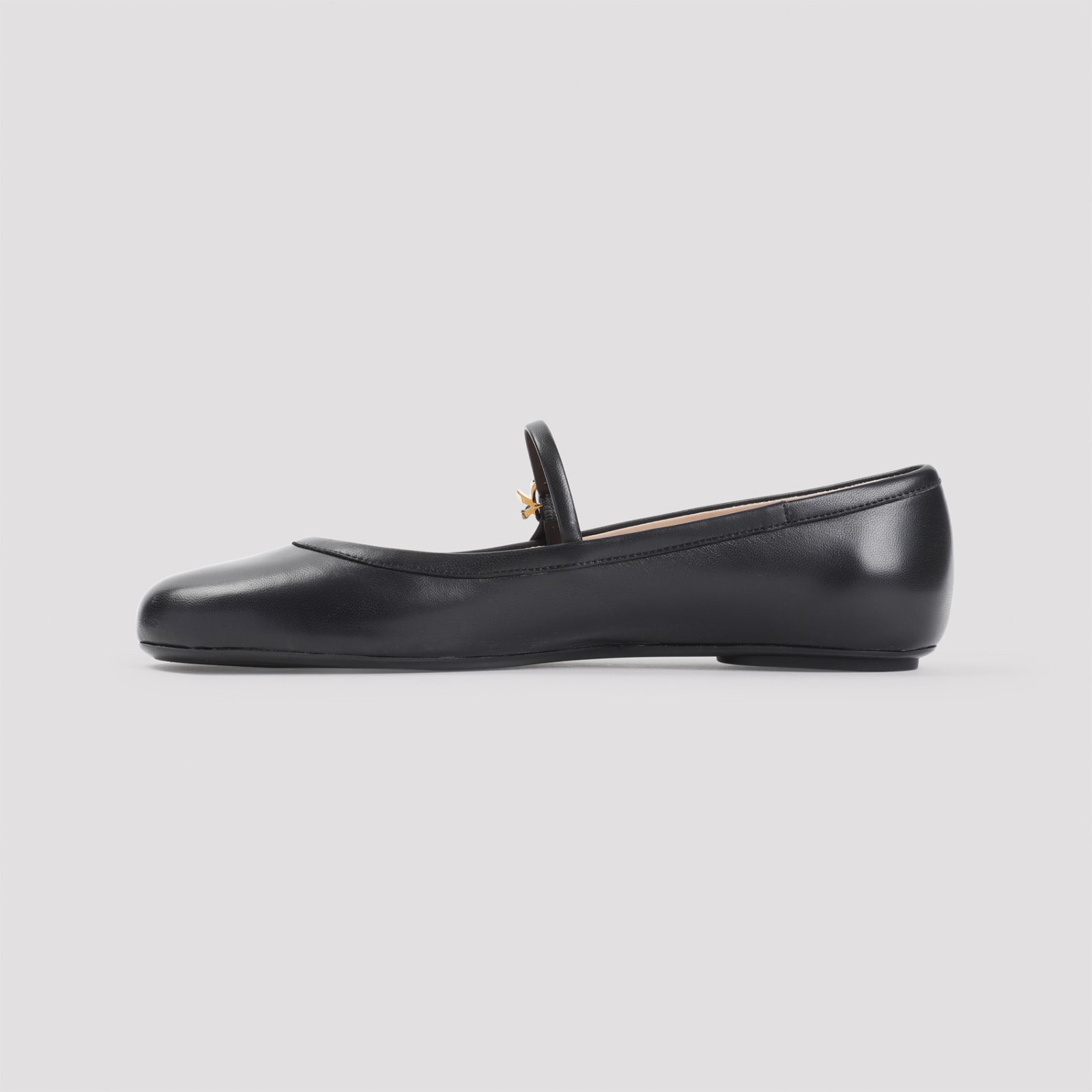 Shop Gianvito Rossi Carla Ballerinas In Nero Black