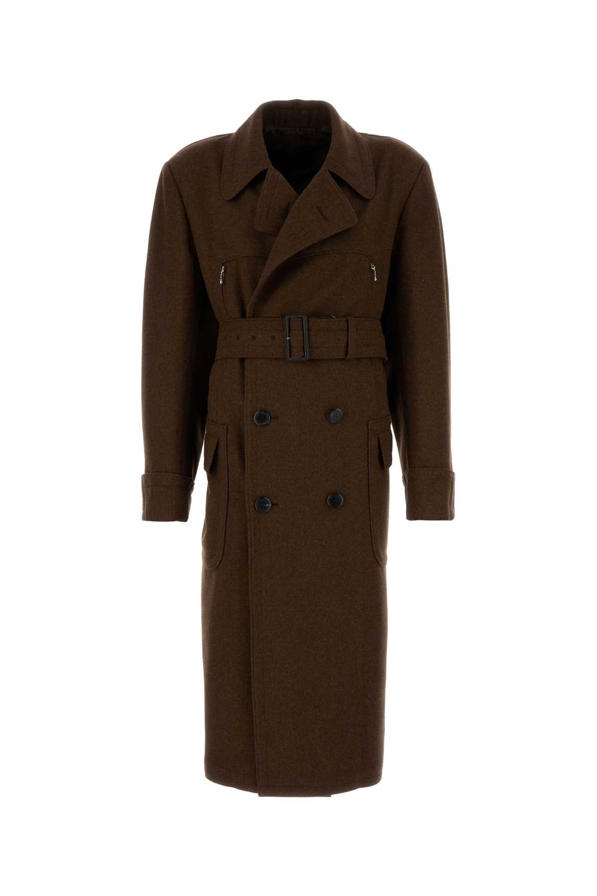 Brown Wool Coat