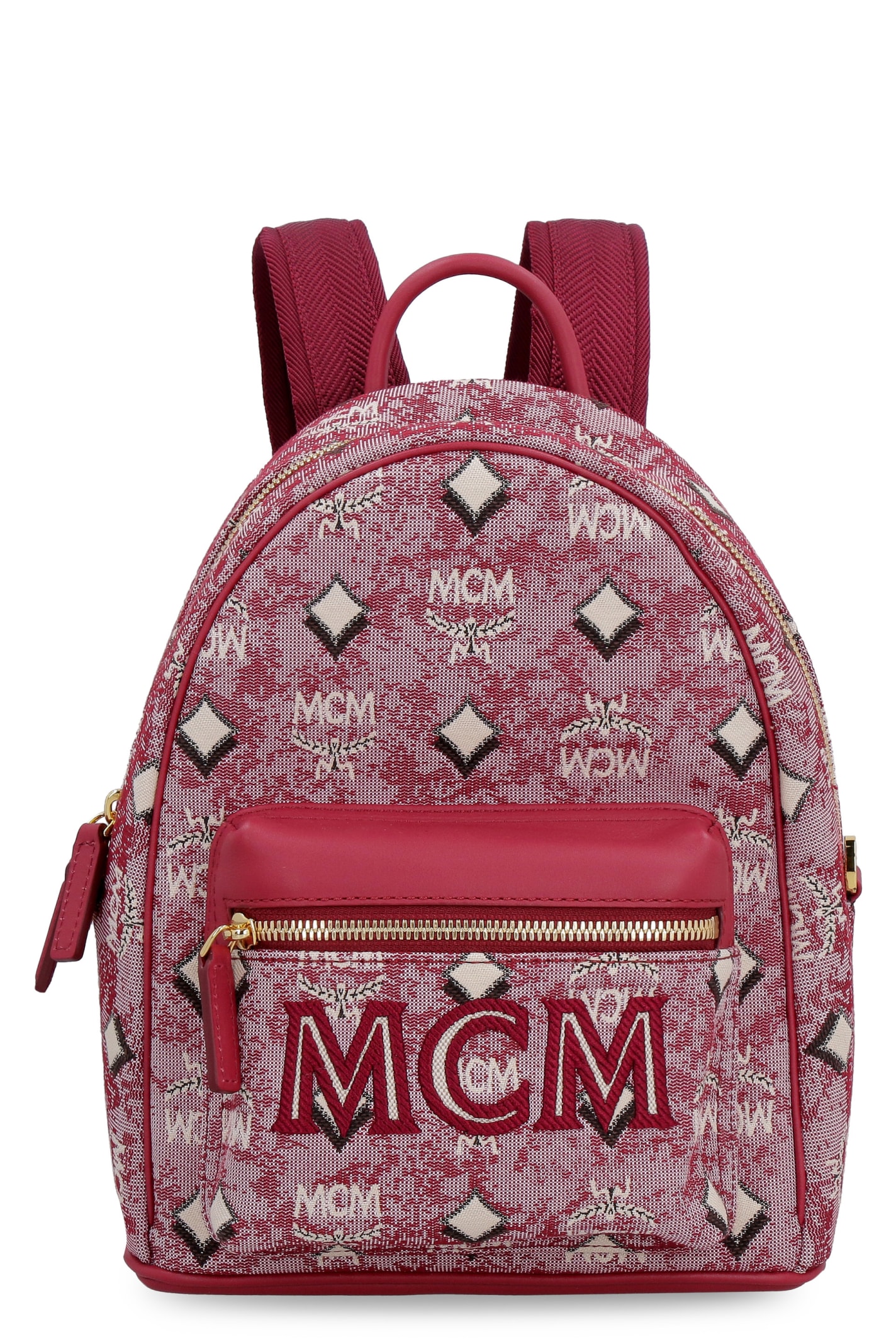 MCM Mini Canvas Backpack