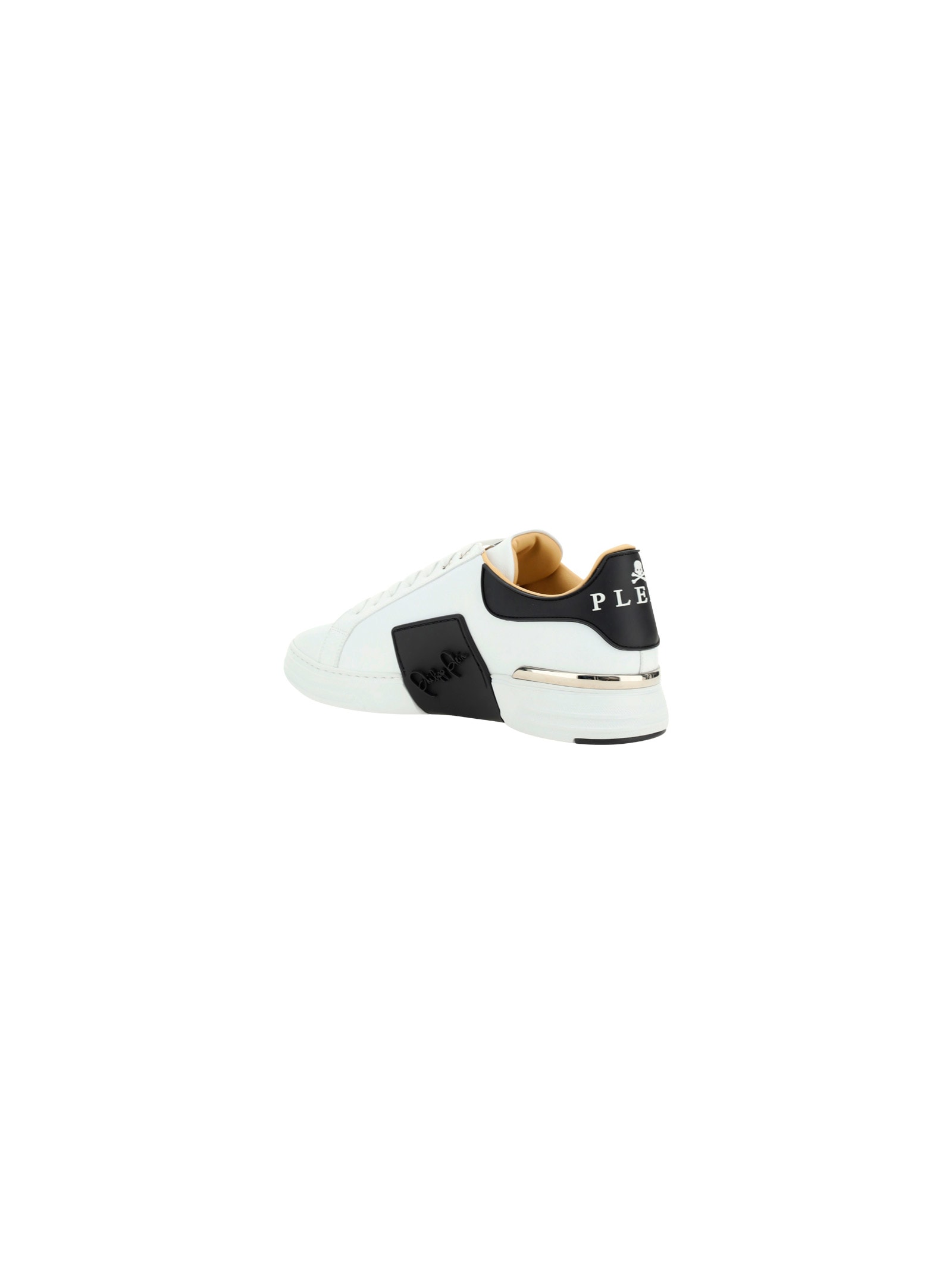 Shop Philipp Plein Hexagon Sneakers In White