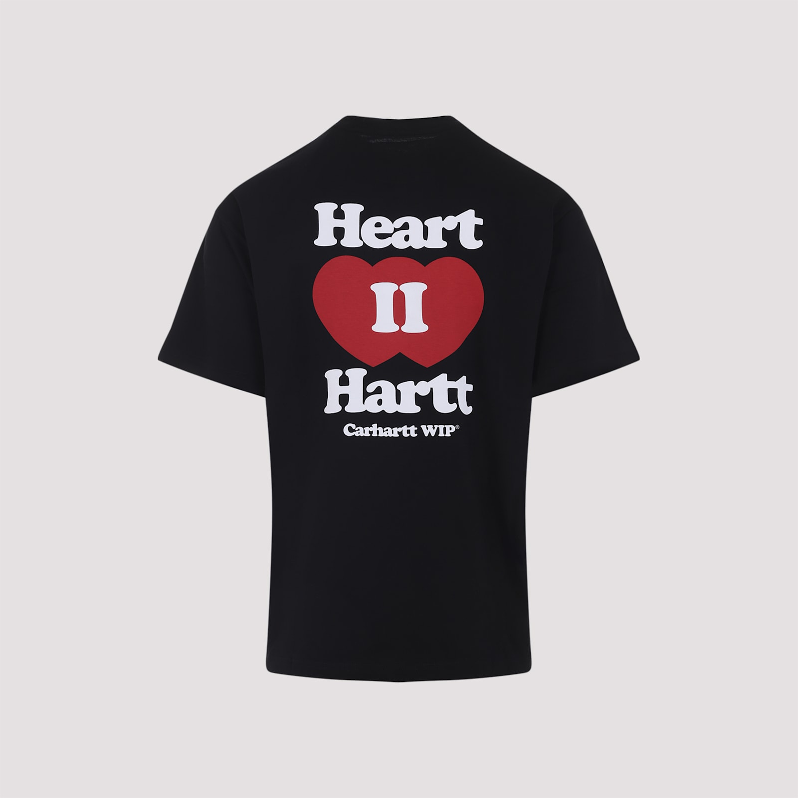 Carhartt Heart Motif Crew Neck Graphic Print T-shirt In Black