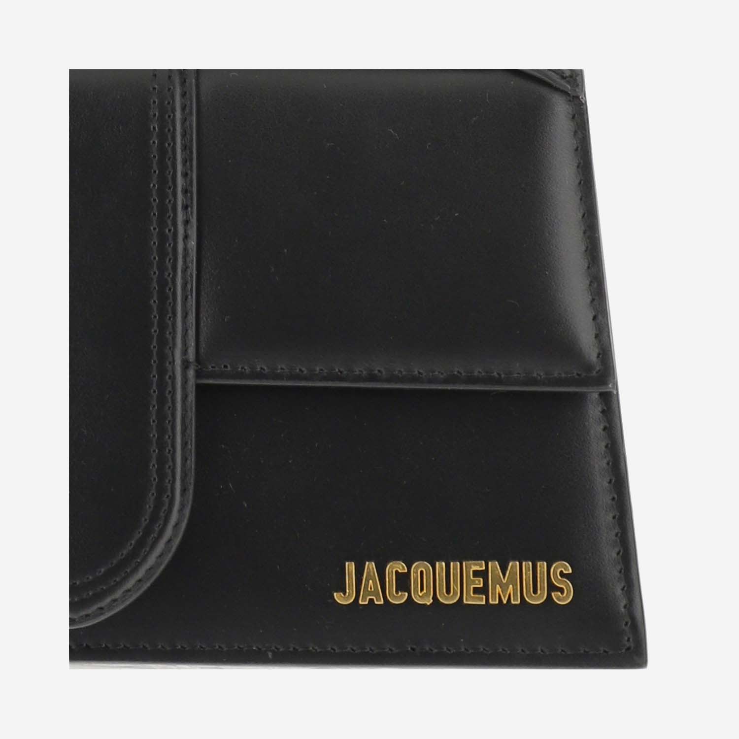 Shop Jacquemus Le Grand Bambino Bag In Black