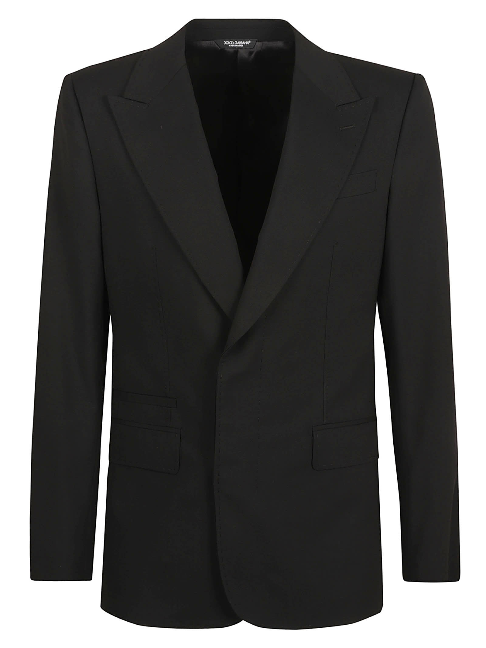 Shop Dolce & Gabbana Single-breasted Blazer In Black