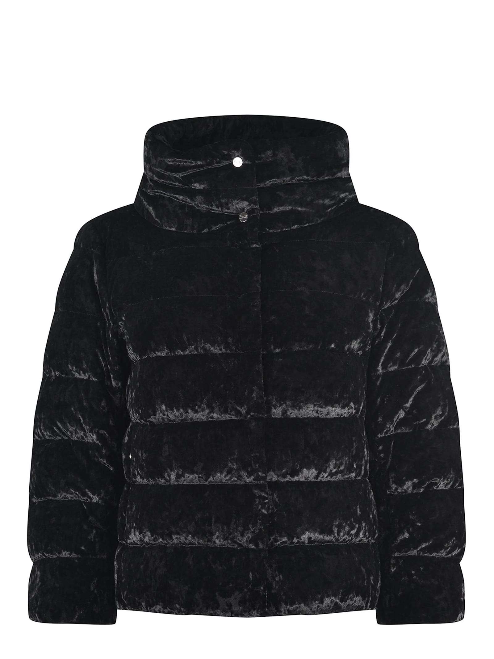 Down Jacket Herno Made Of Velvet