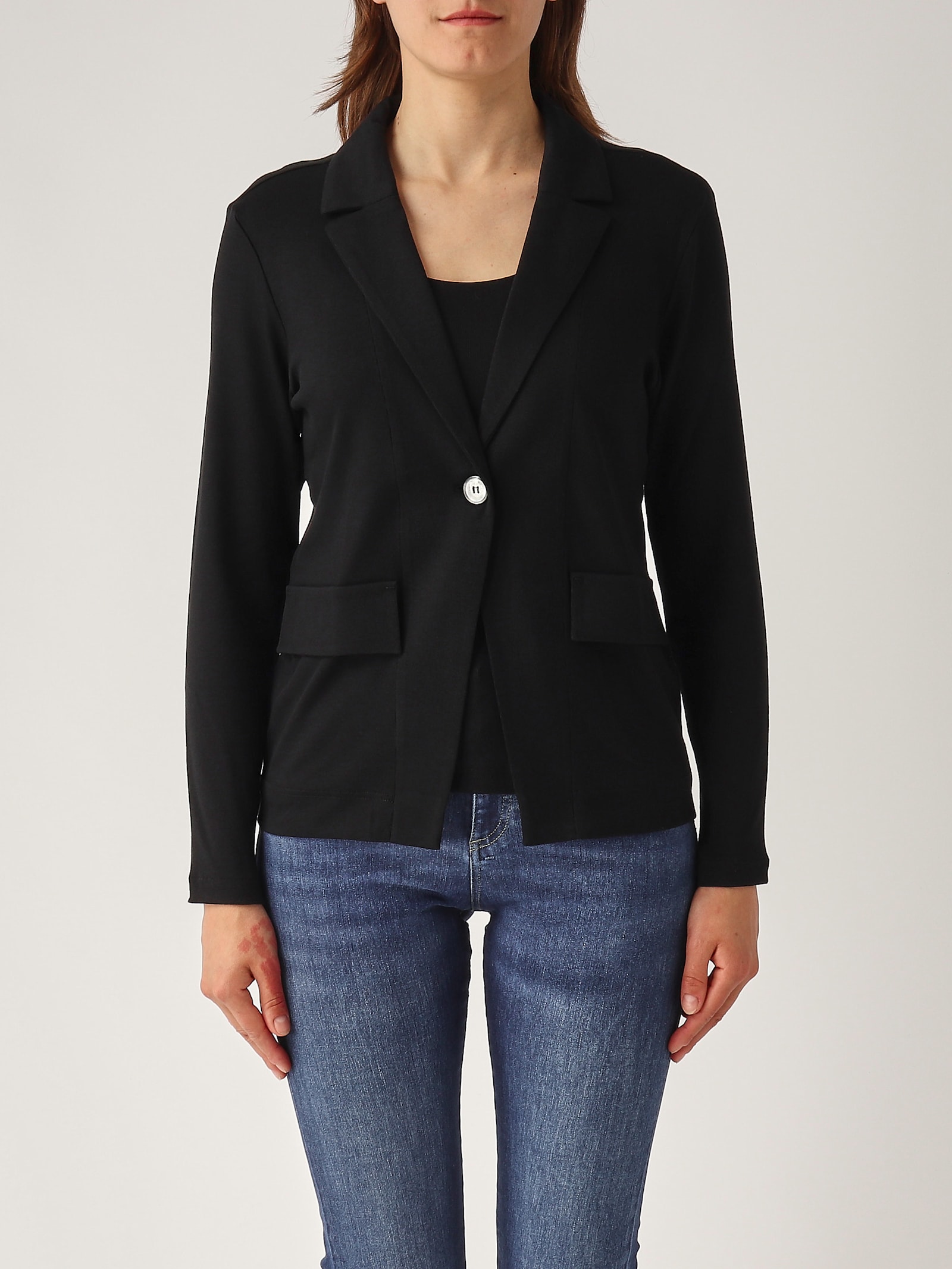 Gran Sasso Twinset Giacchina+canotta Jacket In Black