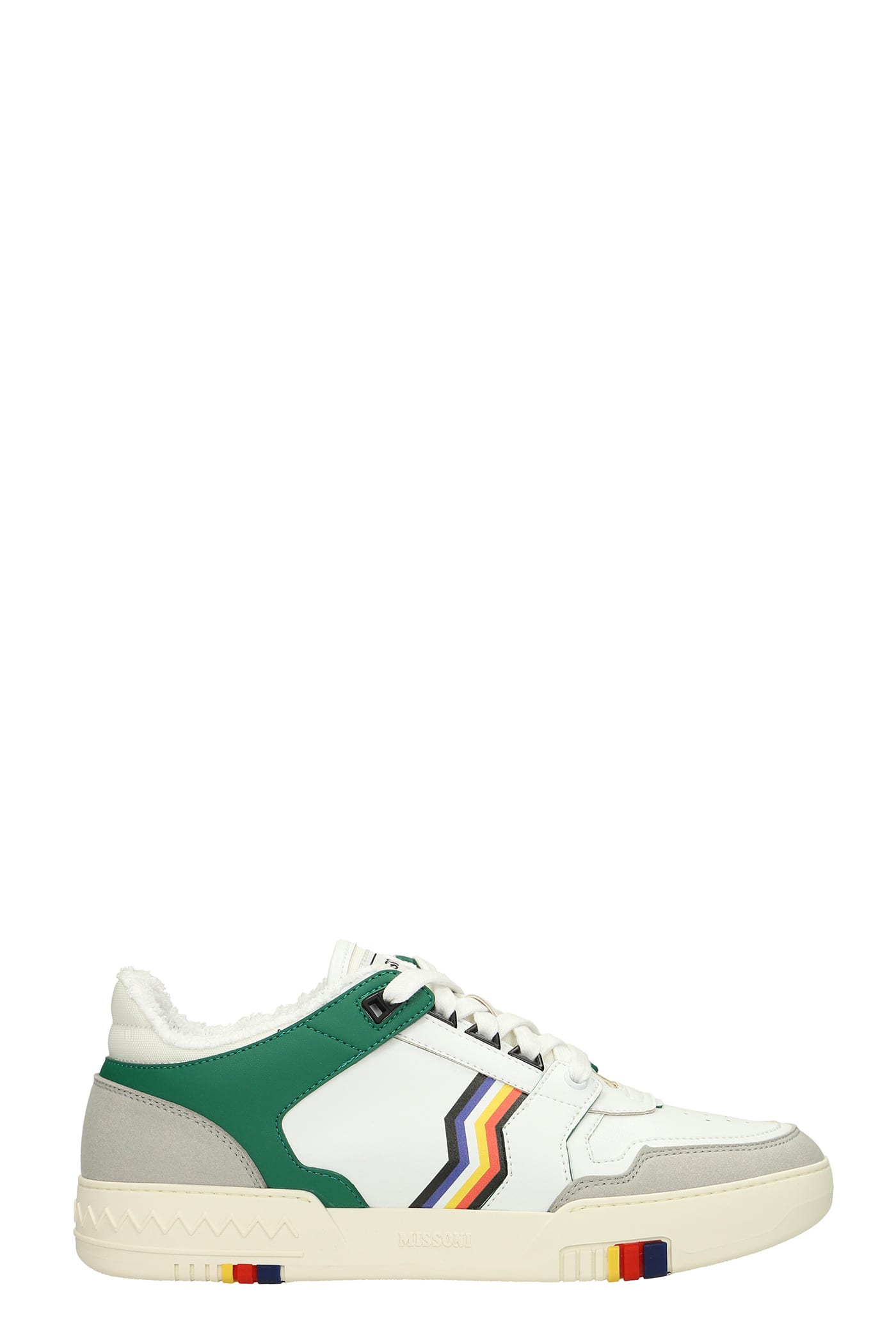 ACBC Sneakers In White Leather