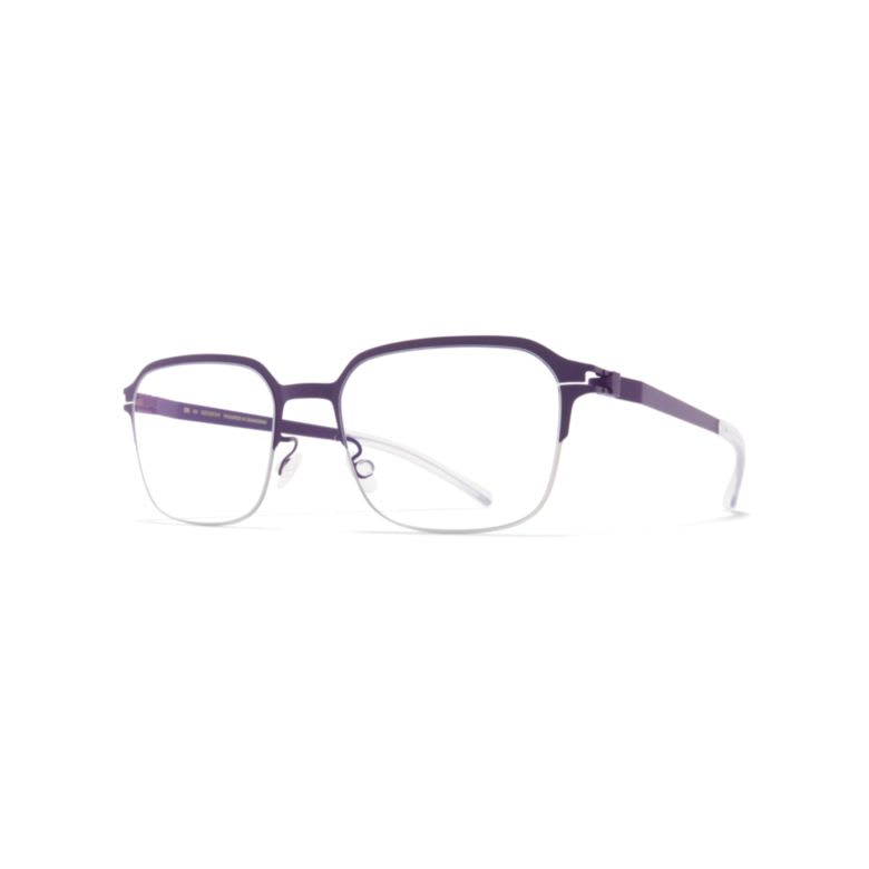 Mykita Cilian557 Silver Deep Purple In Transparent