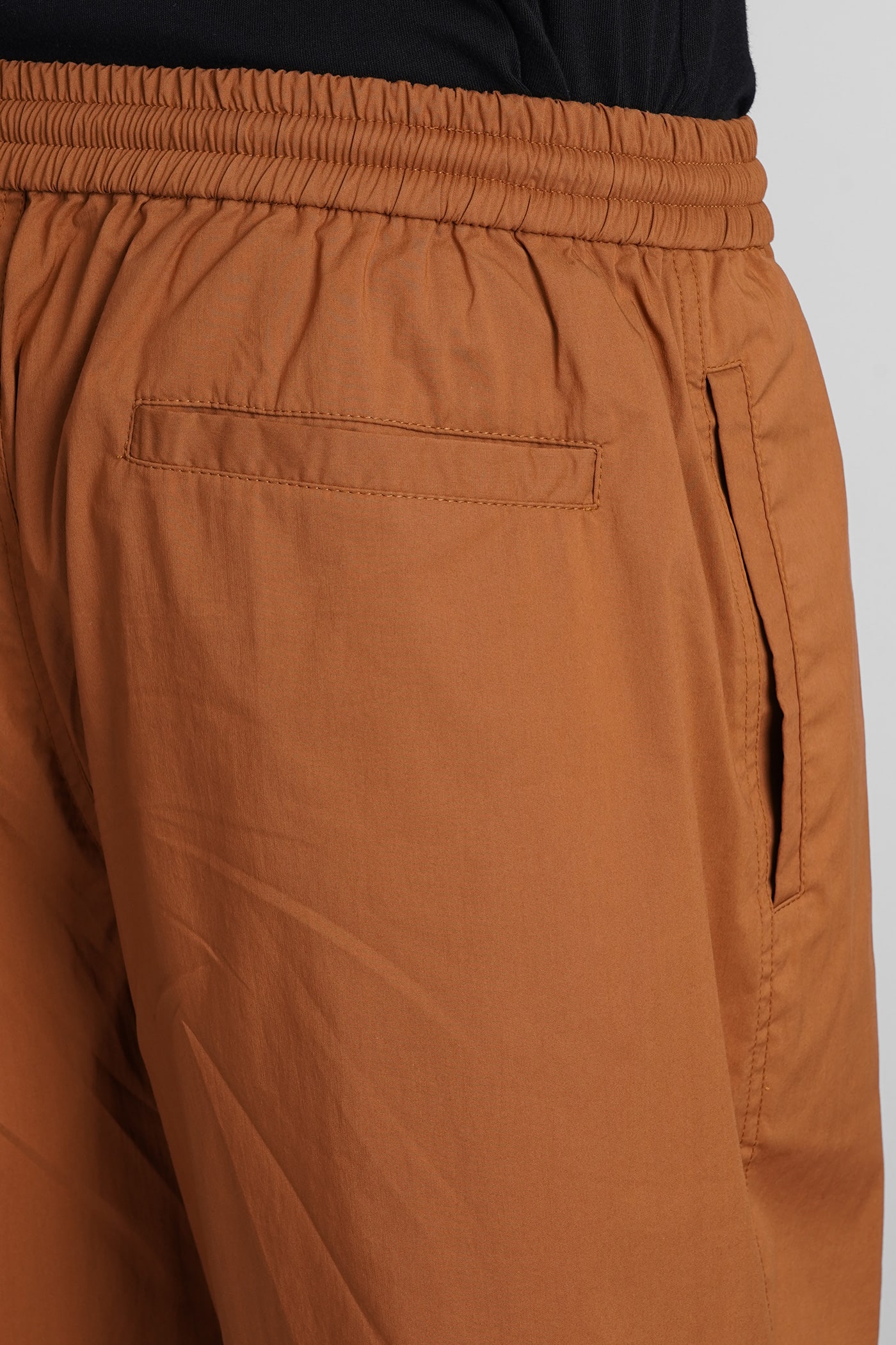 Shop Aspesi Bermuda Nemo Shorts In Brown Cotton