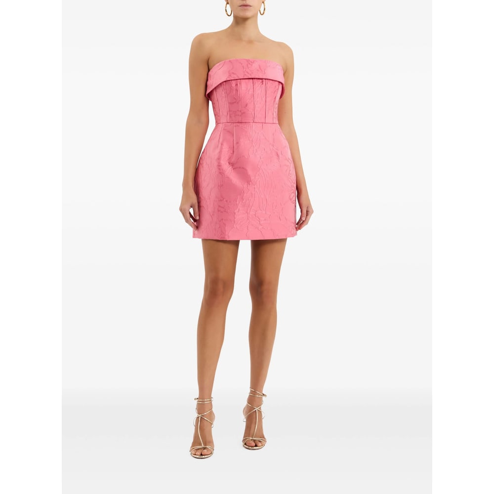Rebecca Vallance Petra Mini Dress In Pink