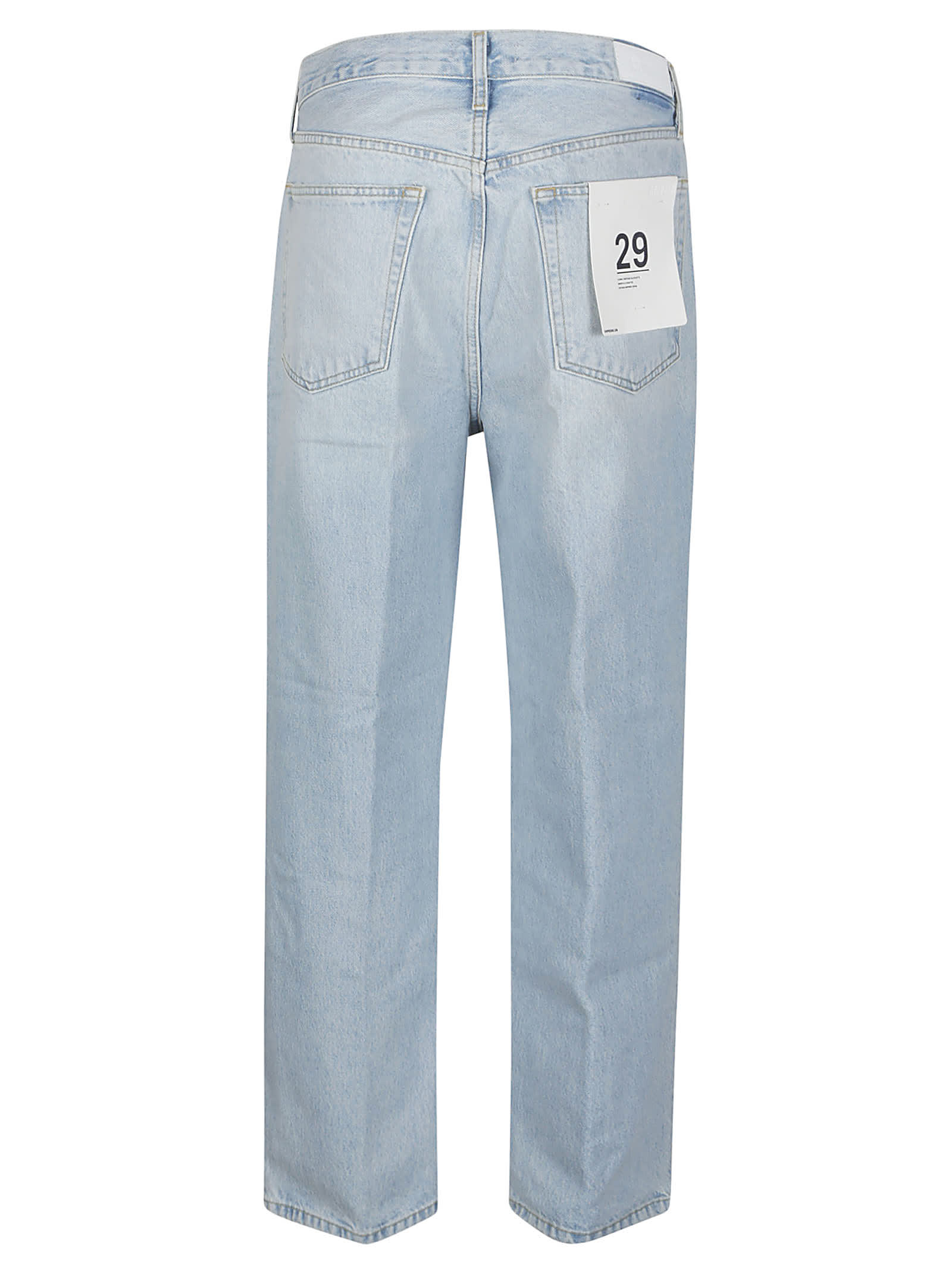 Shop Re/done 90s Low Slung Jeans In Blue