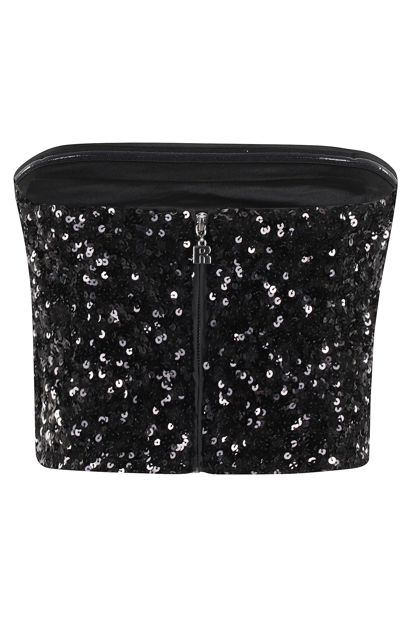 ROTATE BIRGER CHRISTENSEN SEQUINS CROP TOP