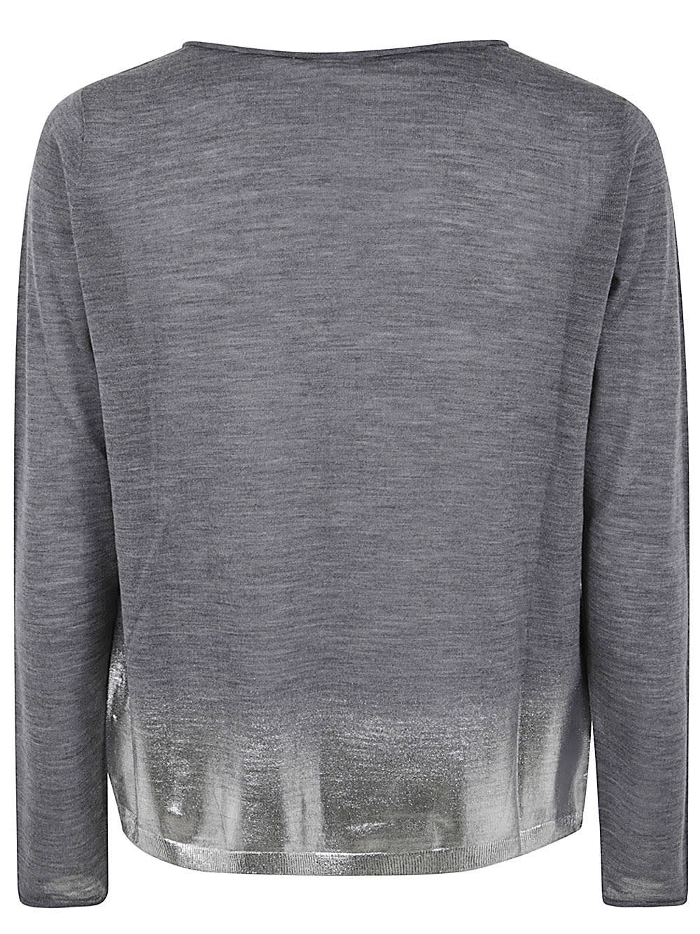 Shop Liviana Conti Basic Sweater In Z Medium Grey