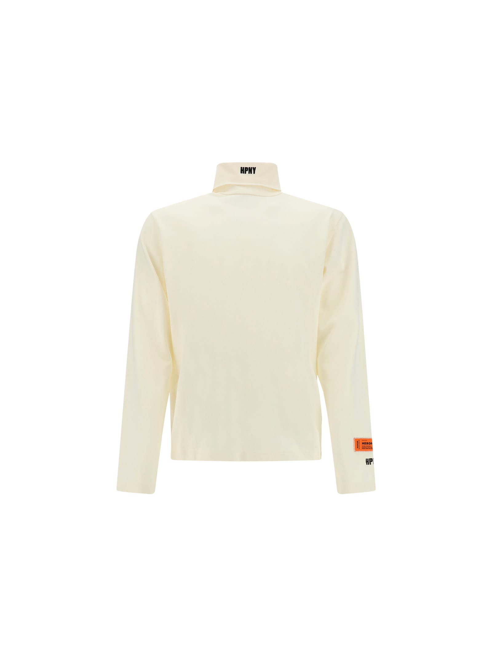 Shop Heron Preston Long-sleeved Jersey In White