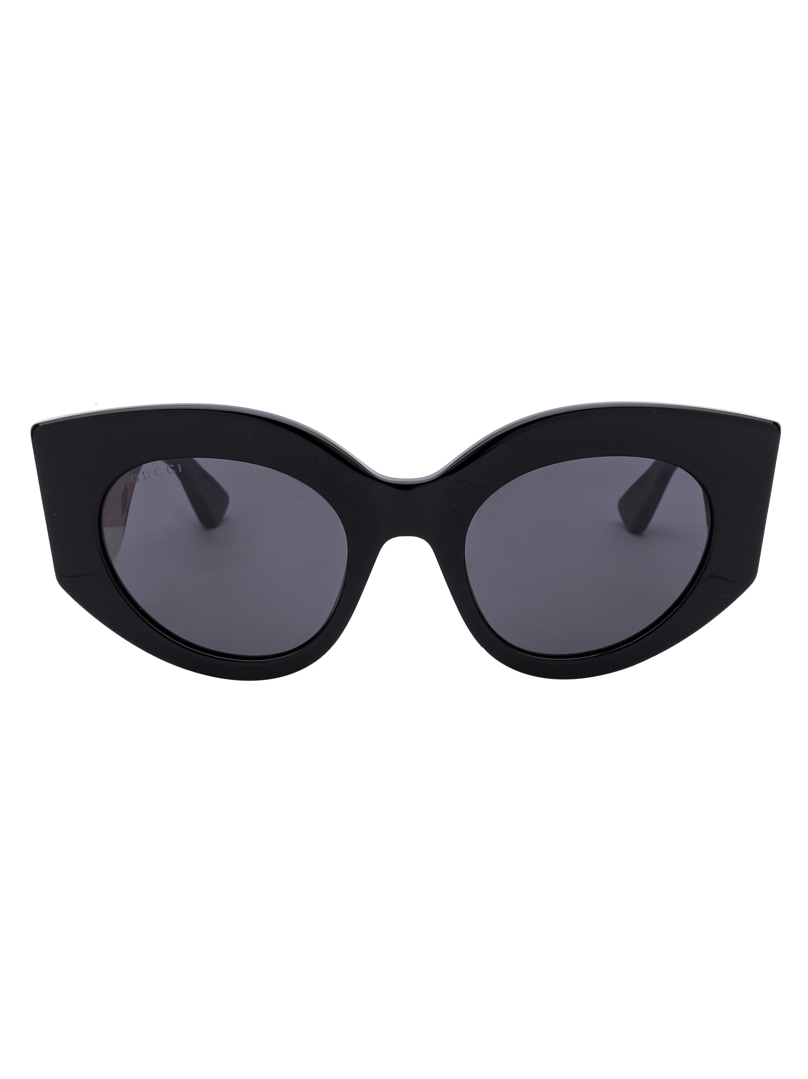 Shop Gucci Gg0275s Sunglasses In 001 Black Multicolor Grey