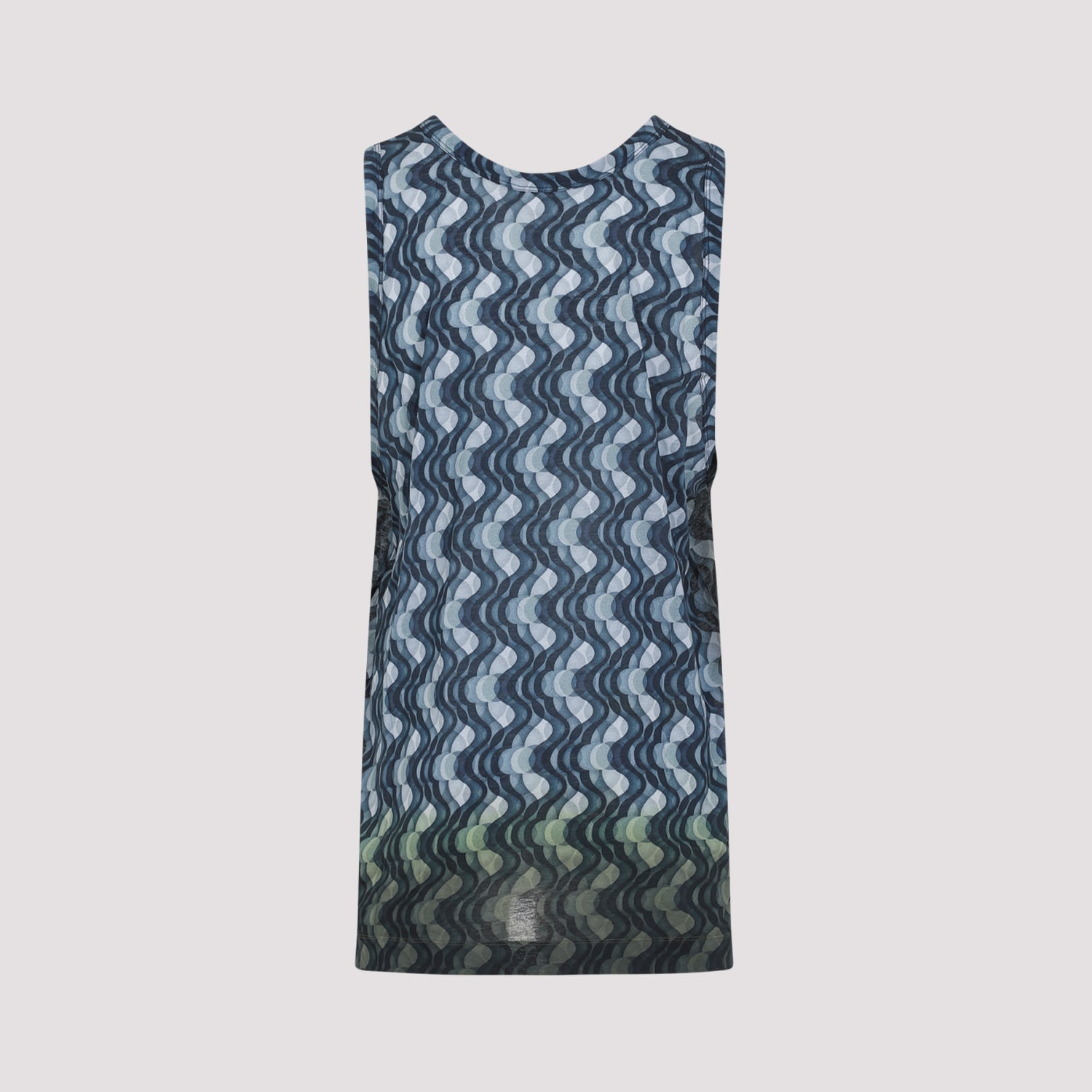 Shop Dries Van Noten Hady Tank Top In Anthracite