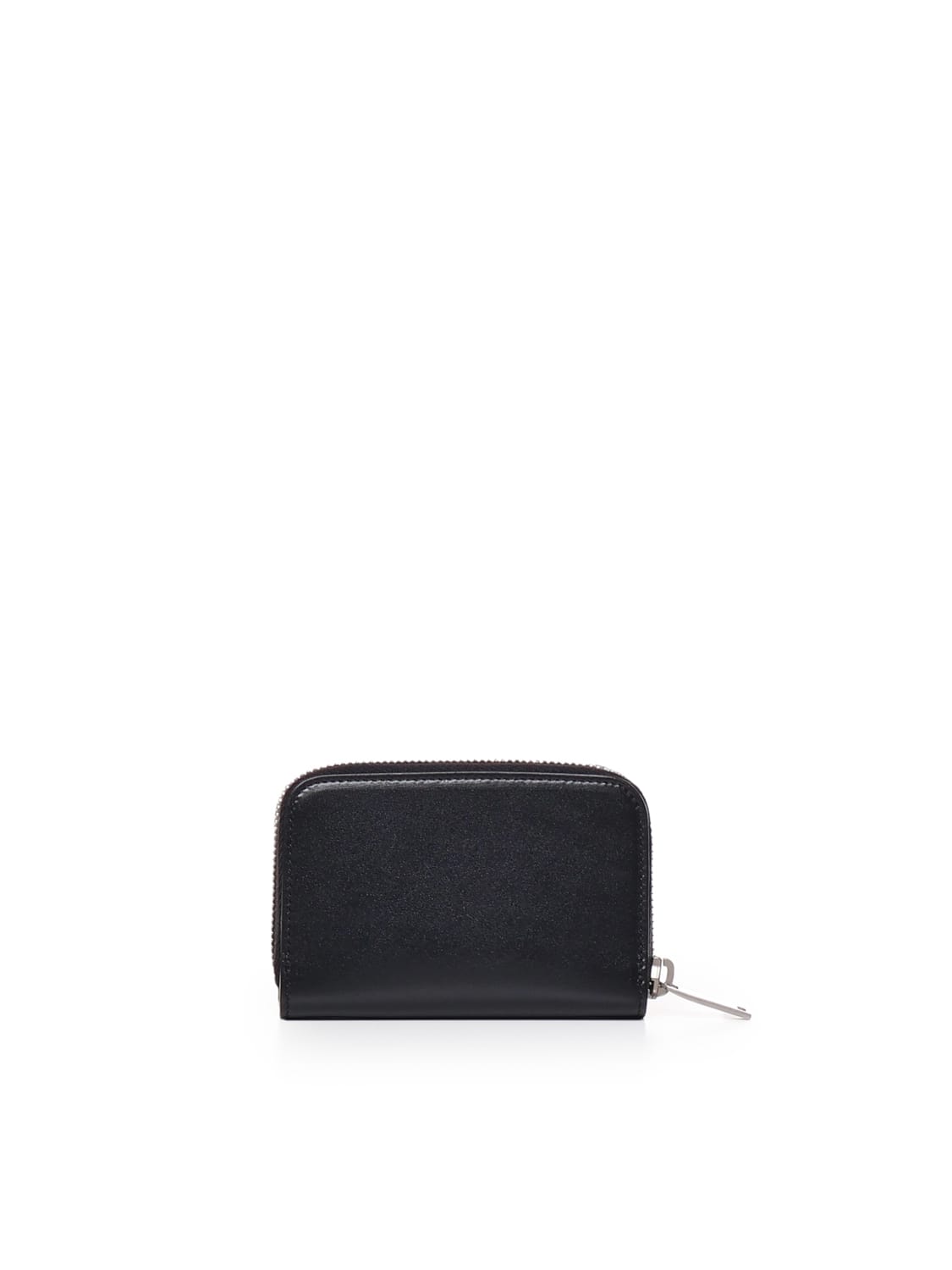 Shop Saint Laurent Monogram Wallet In Calfskin In Black