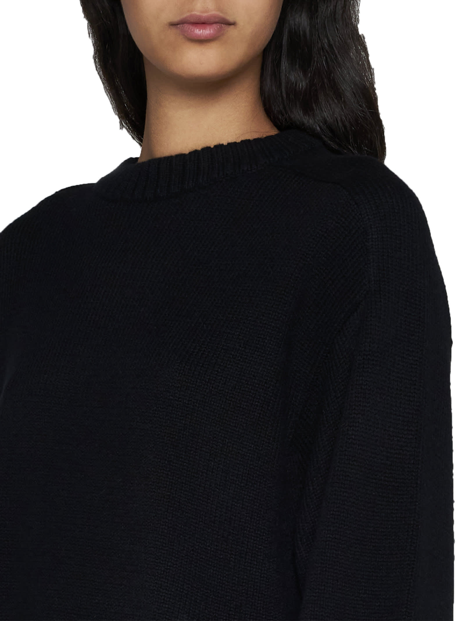 Shop Loulou Studio Sweater In Nero