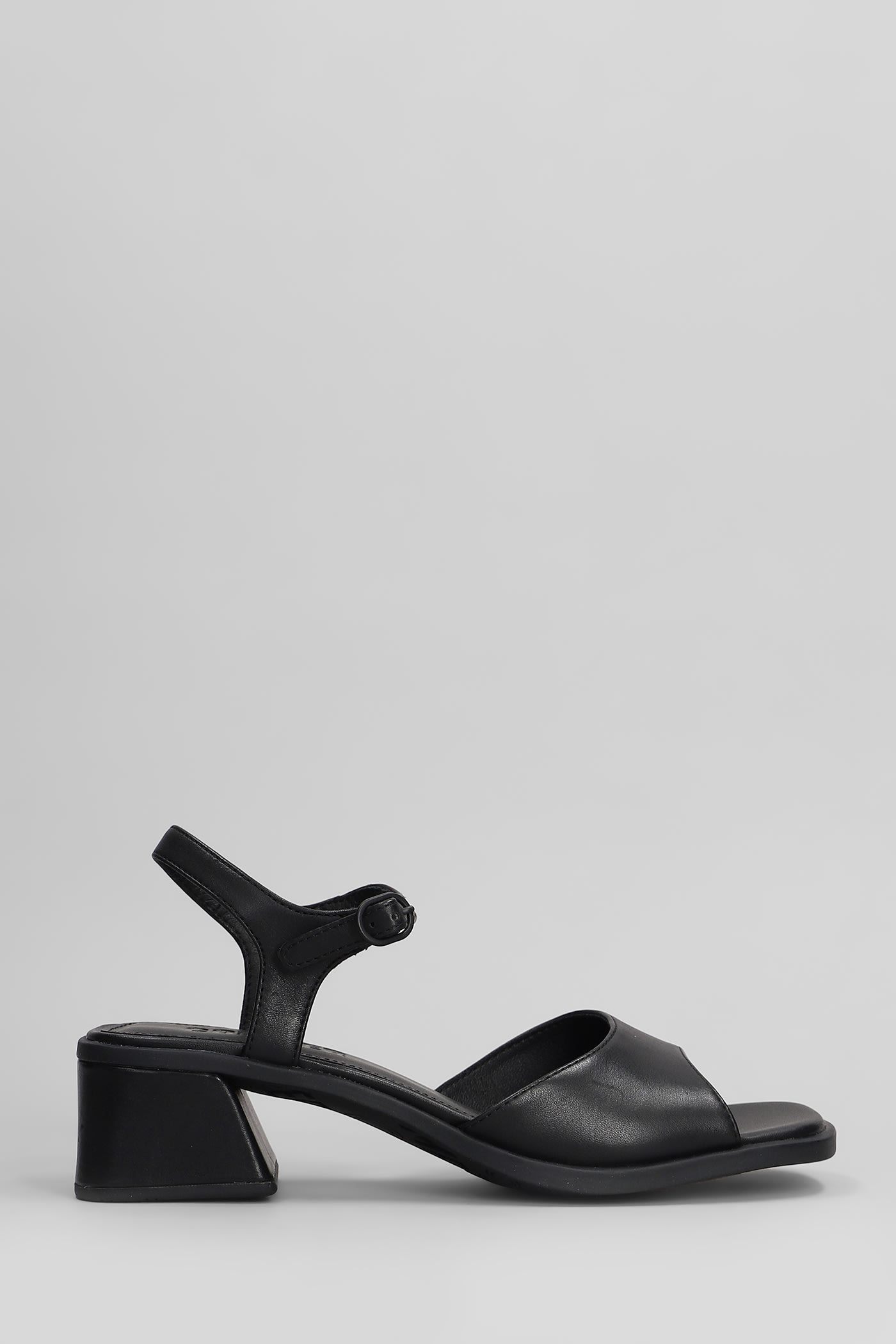 Shop Camper Kora Sandal Sandals In Black Leather