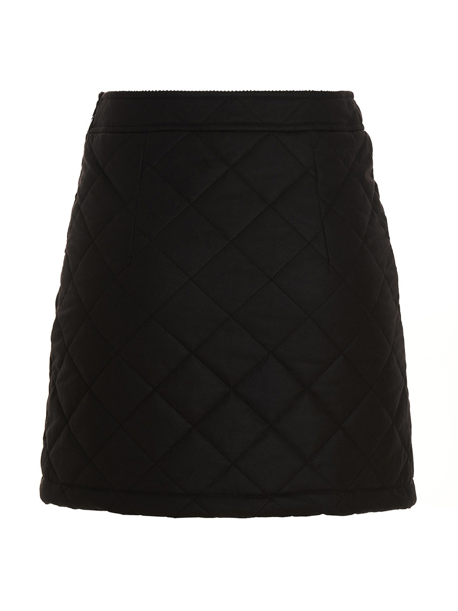 Shop Burberry Casia Skirt In Brown