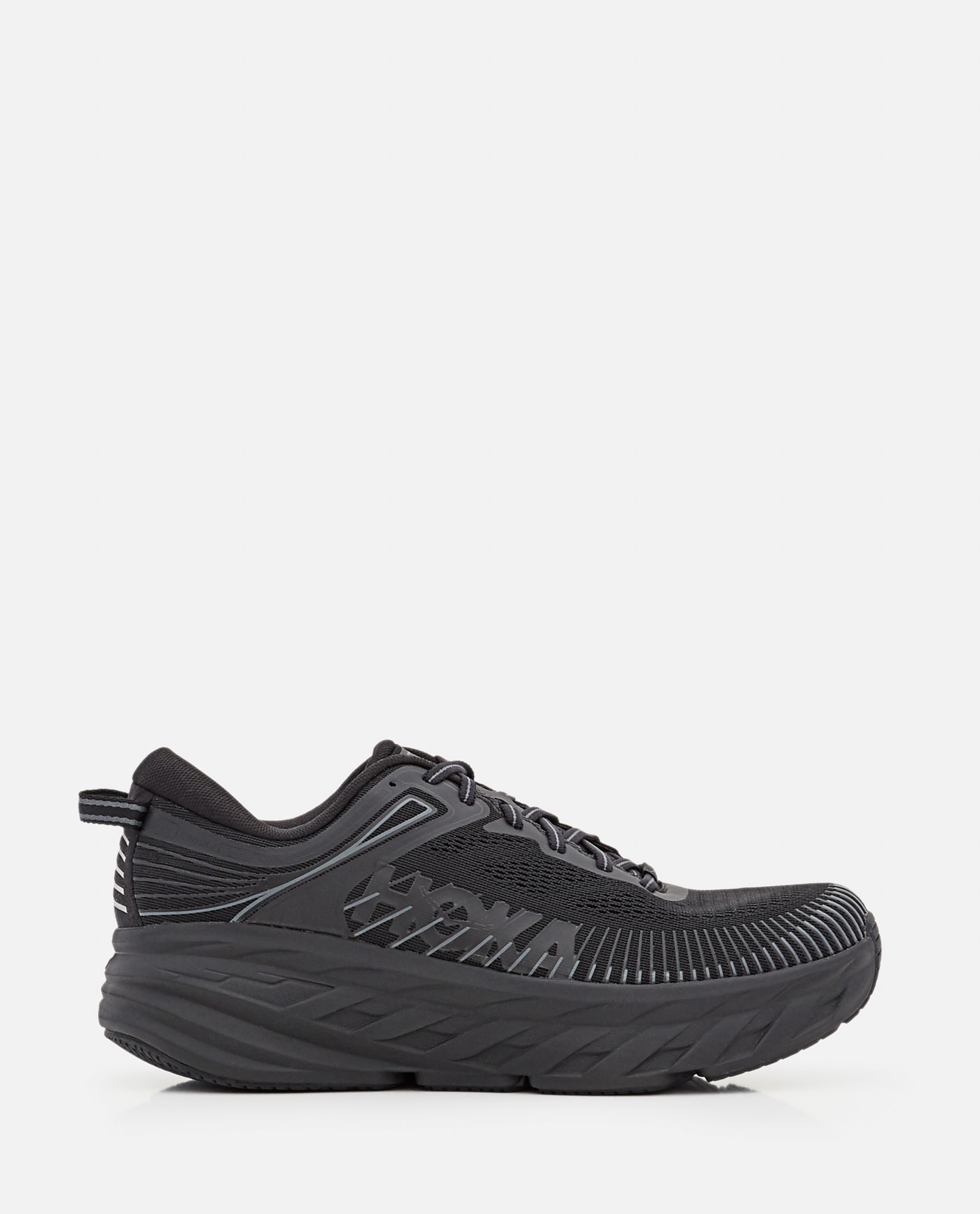Hoka Bondi 7 Sneakers In Black