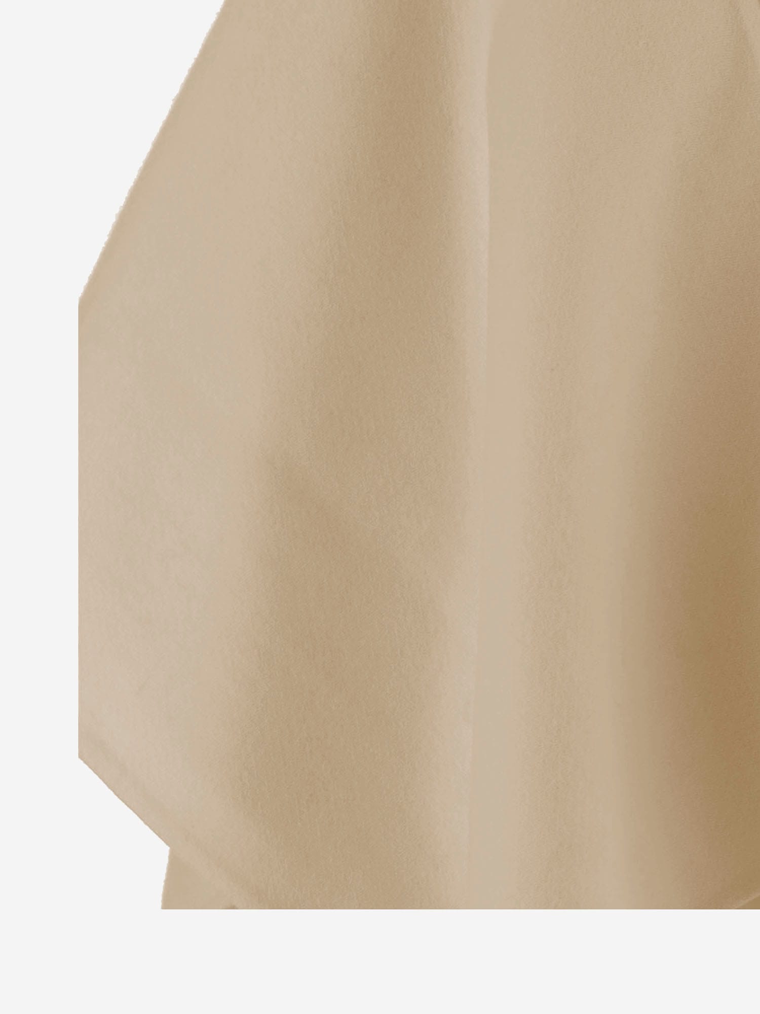 Max Mara Serra Cape In Alpaca And Wool Blend In Neutral