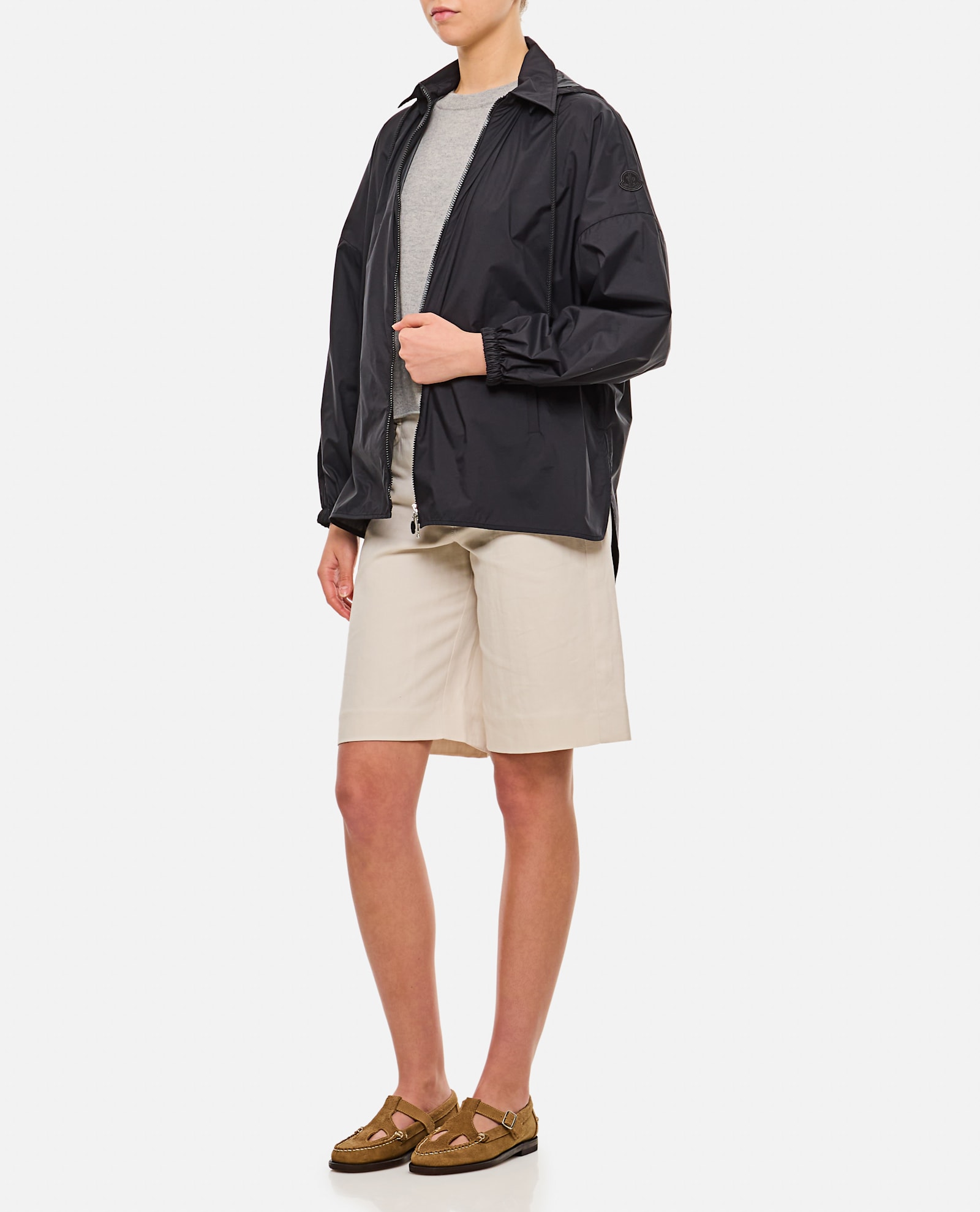 Moncler Hooded Jacket In Multi