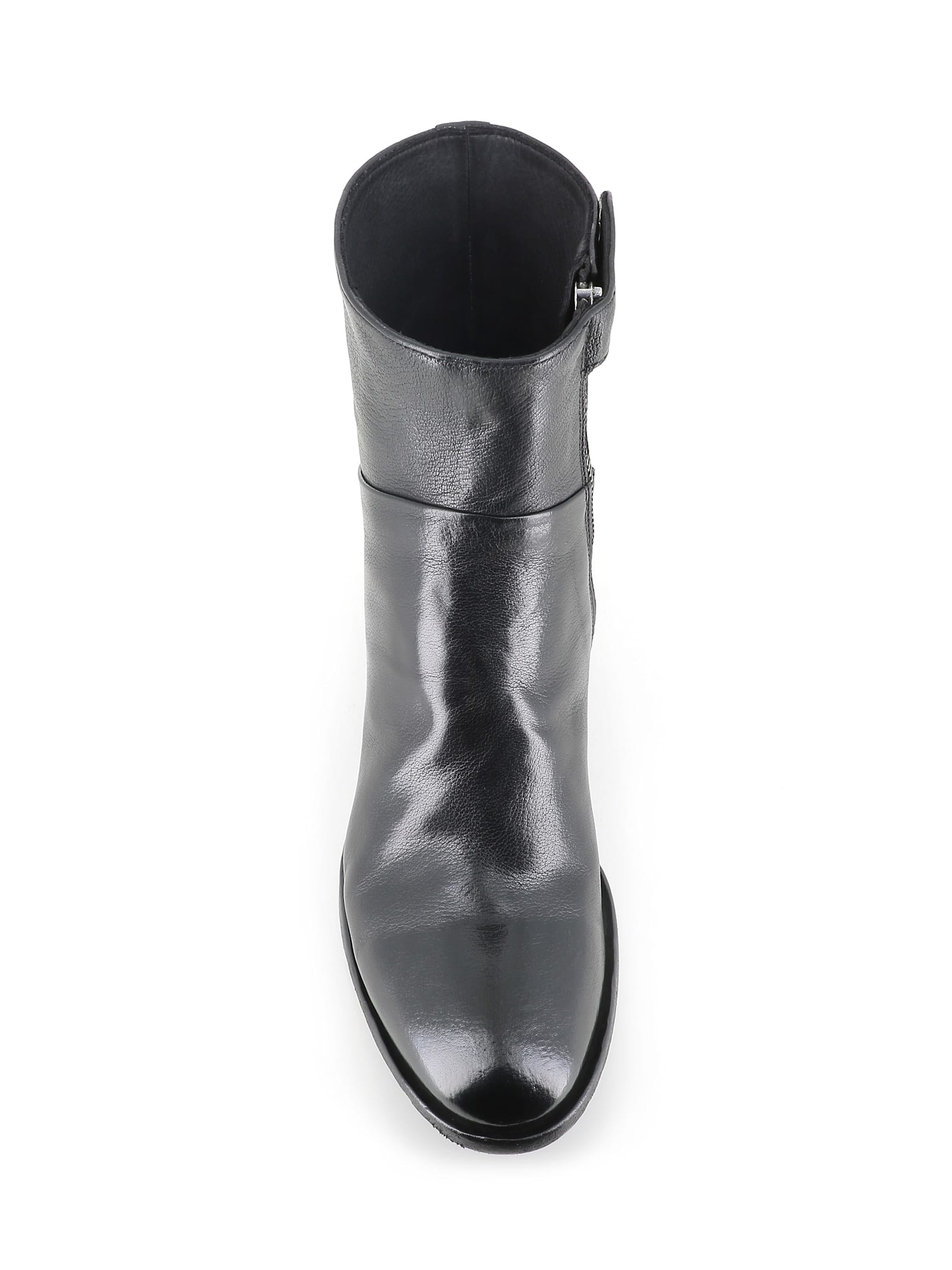 Officine Creative 55mm Denner Zip-detail Leather Boots In Black
