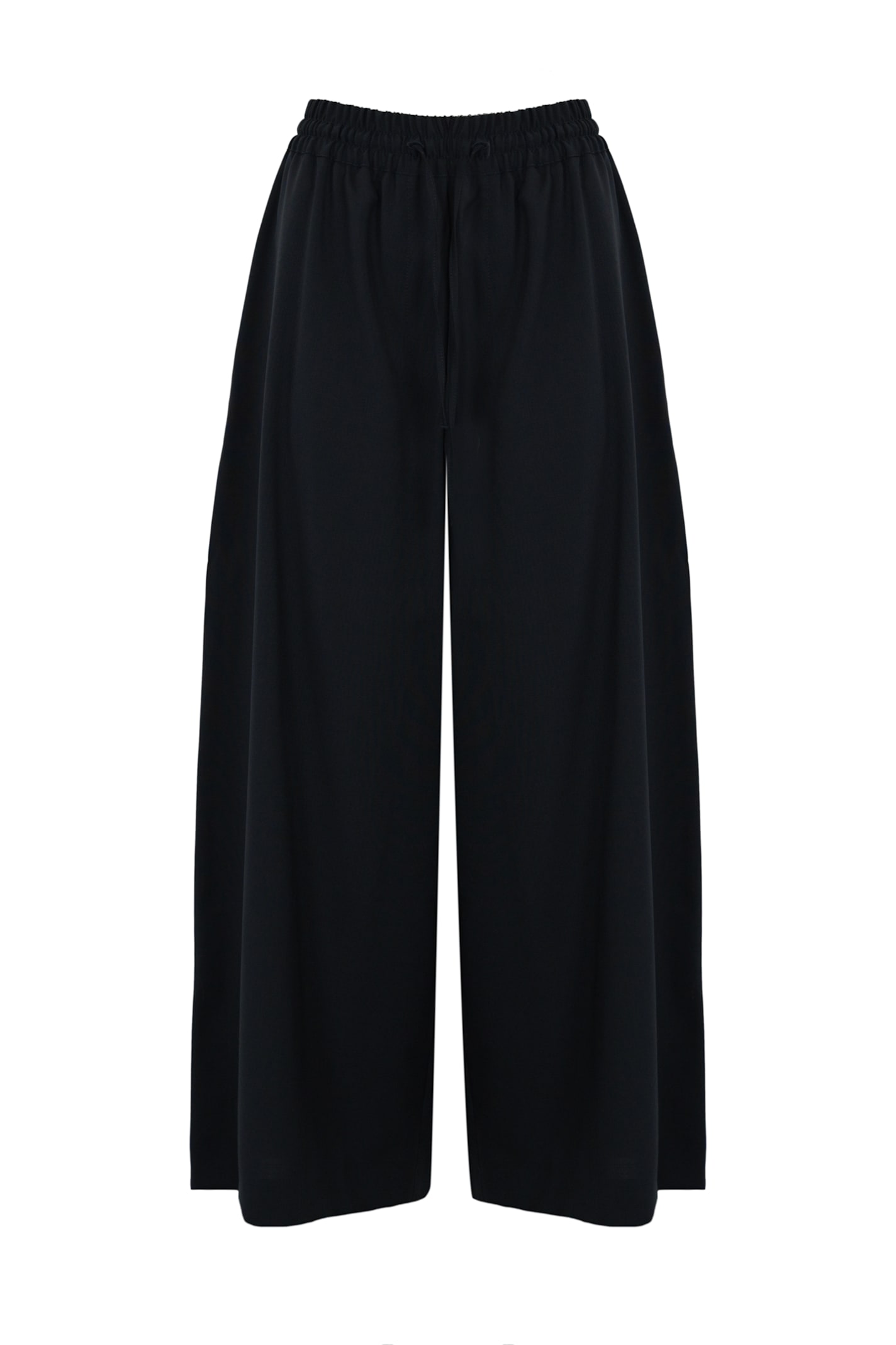 Elmo Cropped Trousers In Stretch Wool