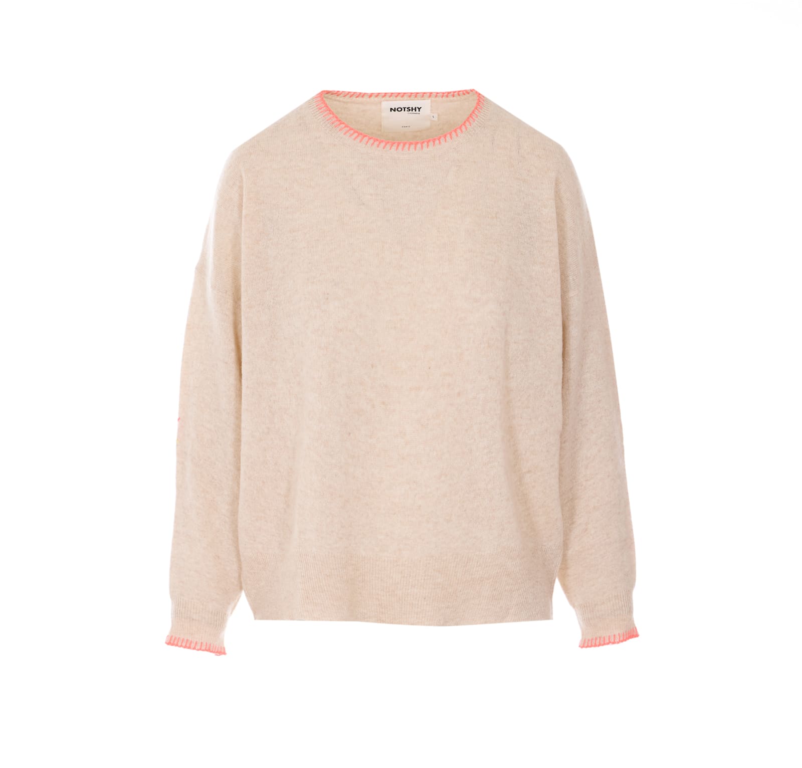 Not Shy Charlie Sweater In Sand