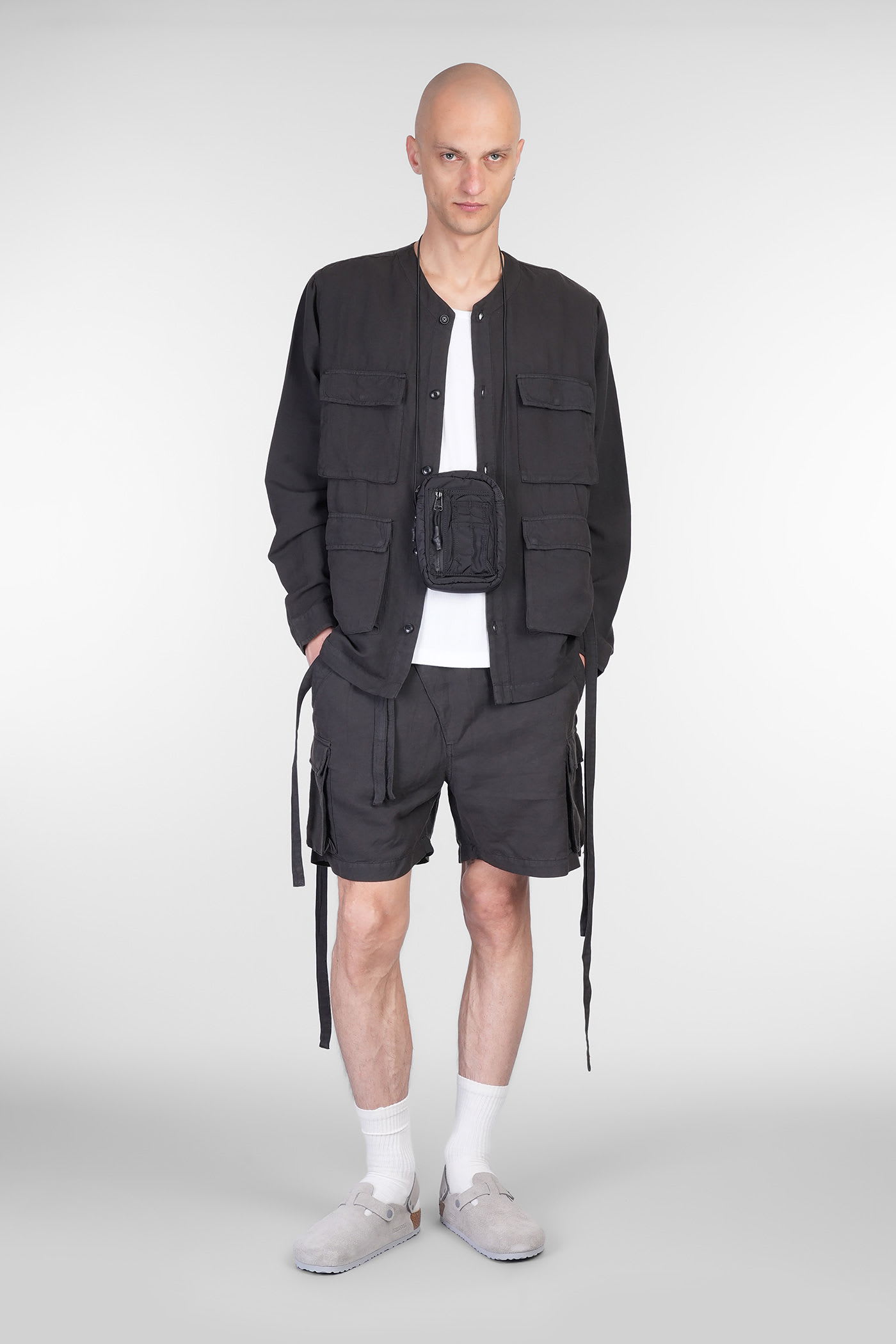Maharishi Casual Jacket In Black Cotton
