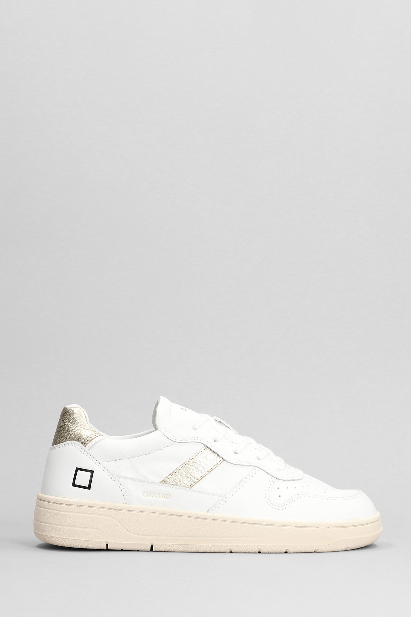 DATE COURT 2.0 SNEAKERS IN WHITE LEATHER