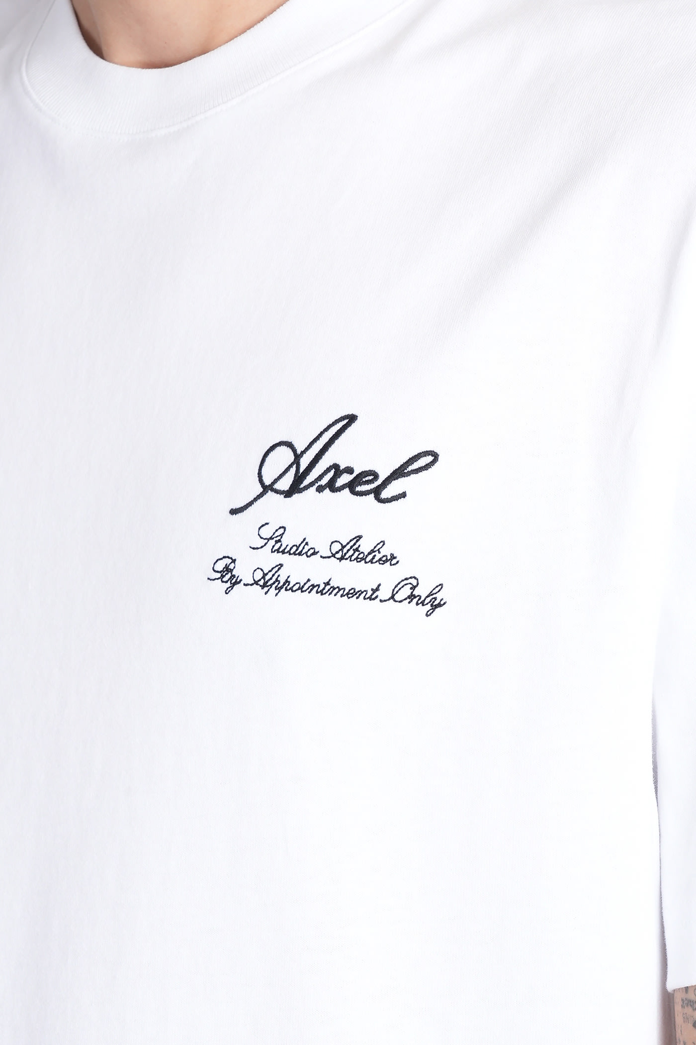 Axel Arigato Atelier T-shirt T-shirt In White Cotton