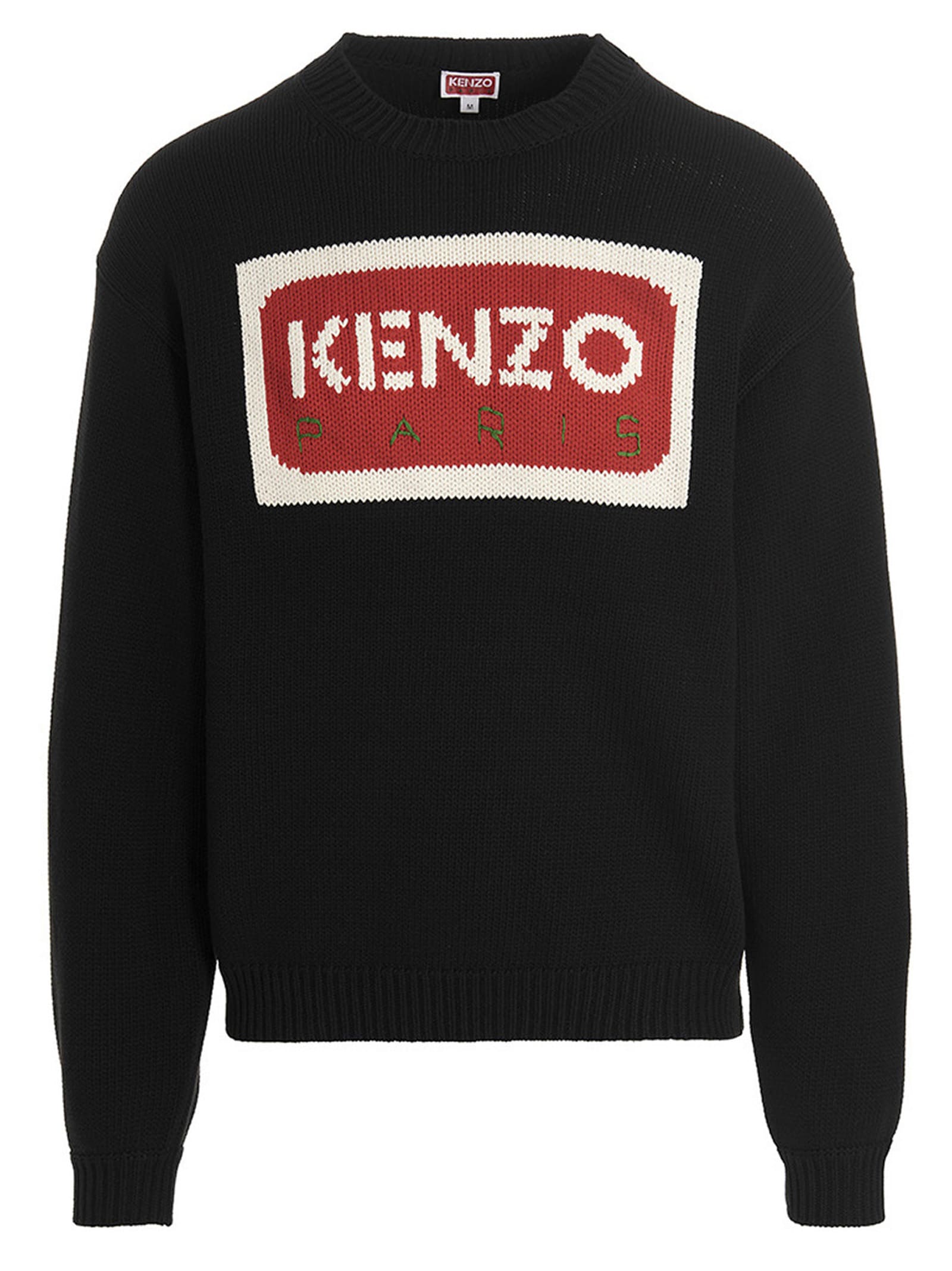 Shop Kenzo Paris Sweater In Nero