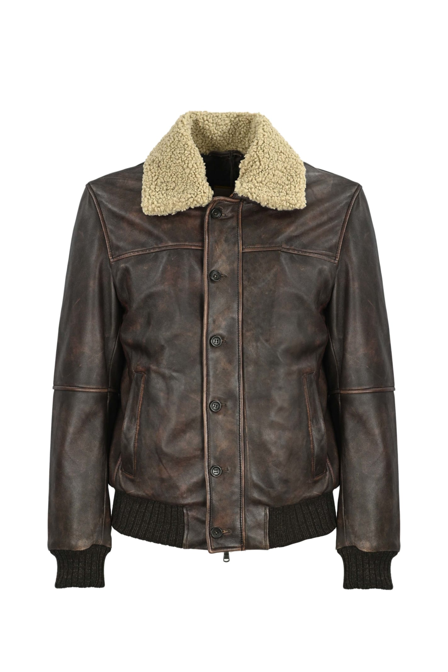 D'Amico Leather Jacket