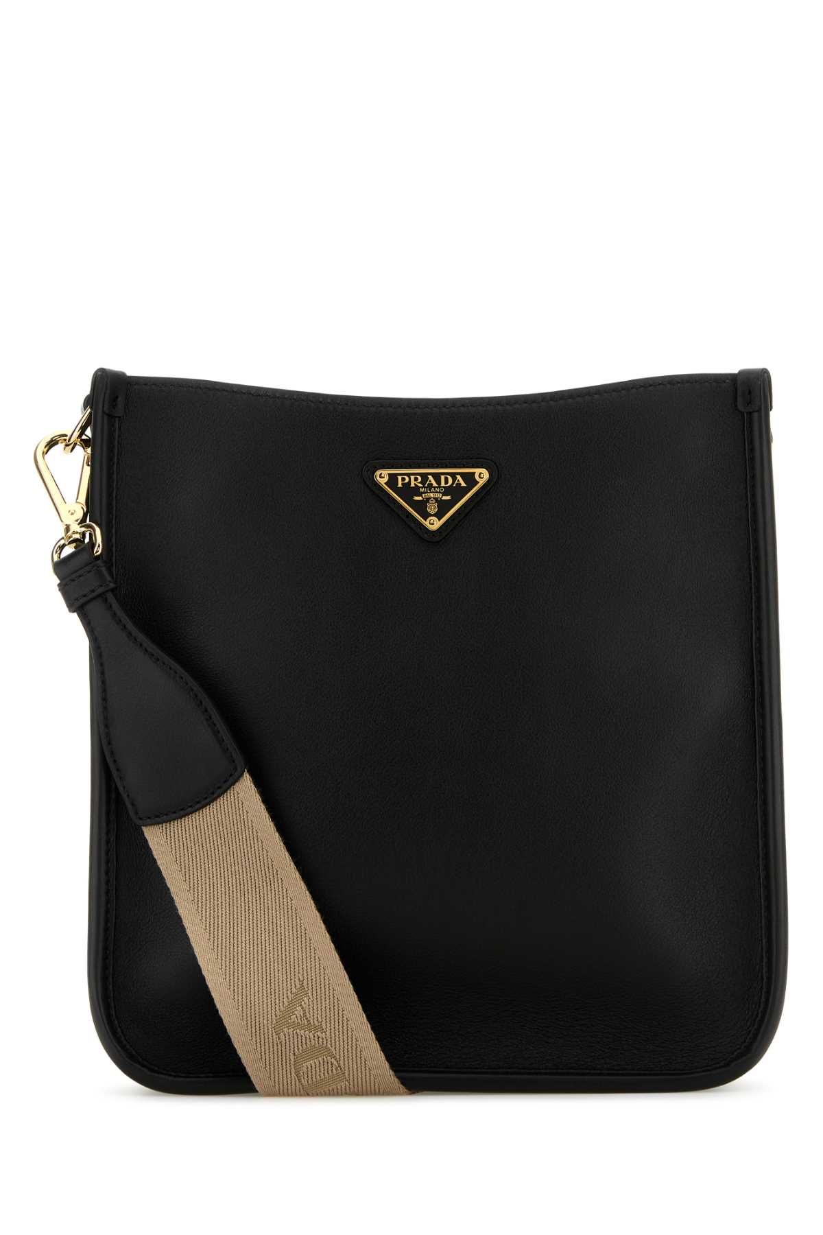 Prada Black Leather Crossbody Bag