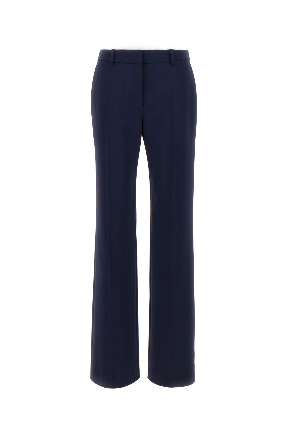 Shop Off-white Midnight Blue Stretch Wool Blend Pant In 4747