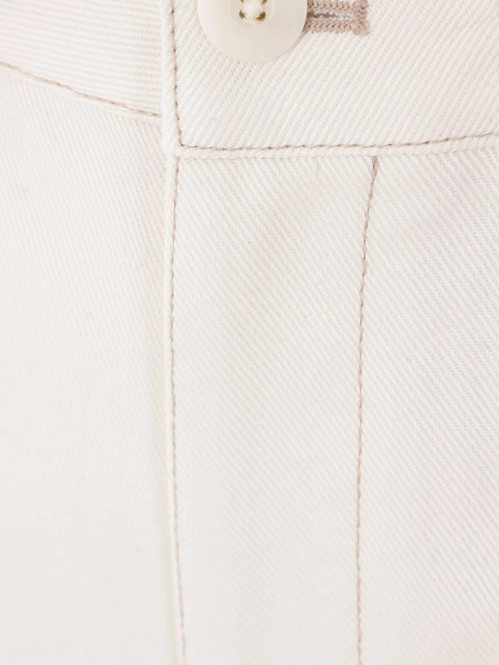 Lemaire Five Pocket Pants In Creamy White