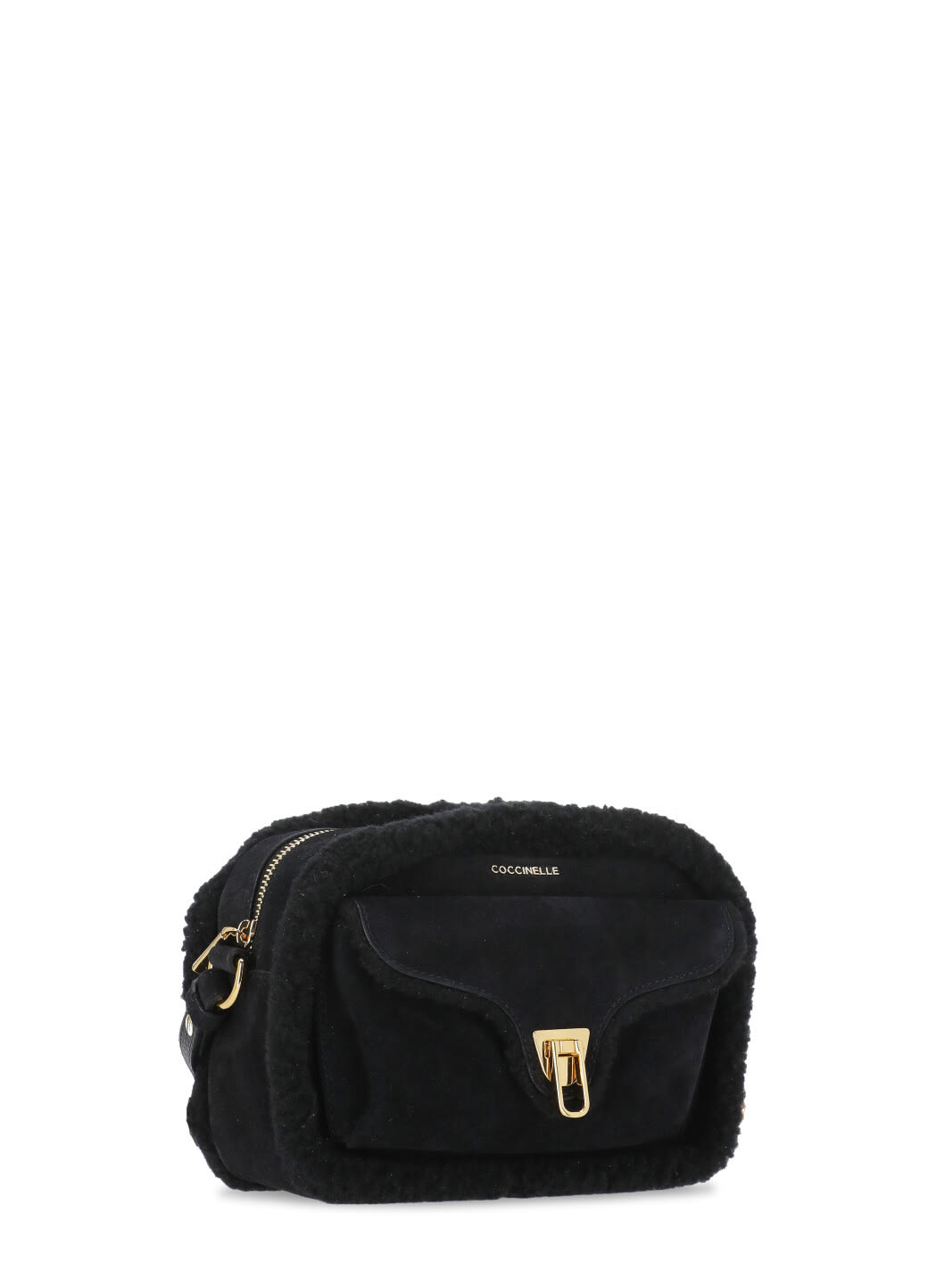 Shop Coccinelle Cross Body Bag In Black