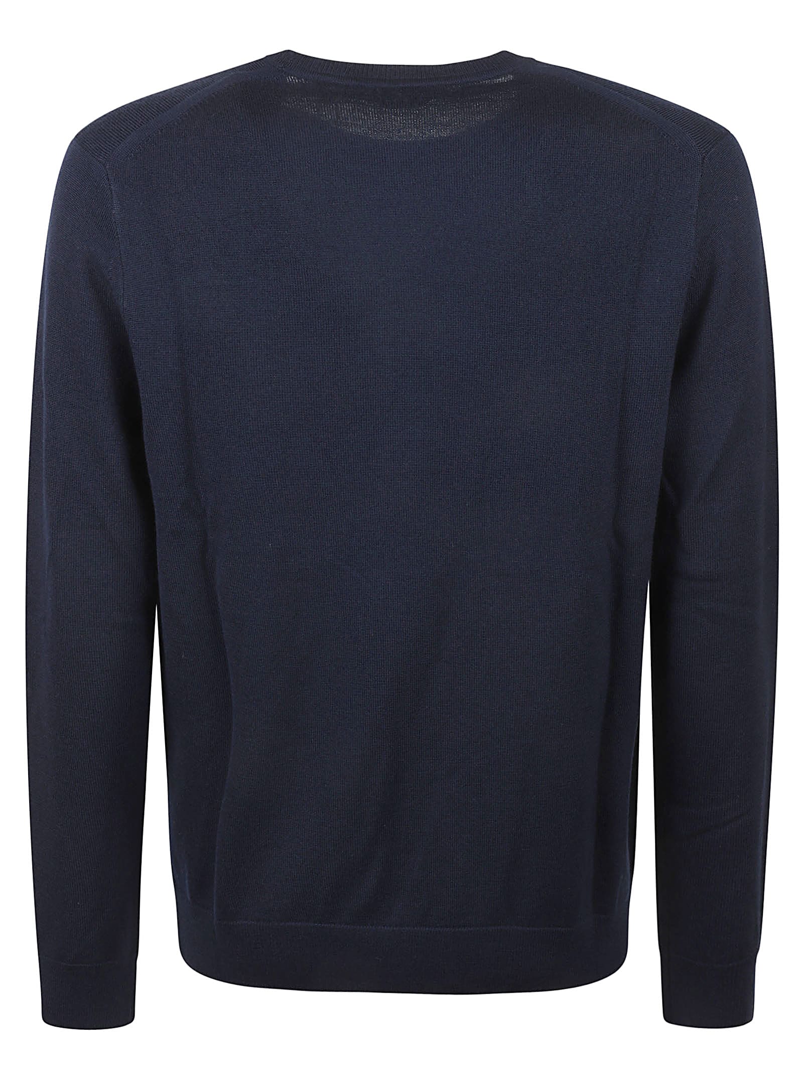 Shop Michael Kors Round Neck Sweater In Blue