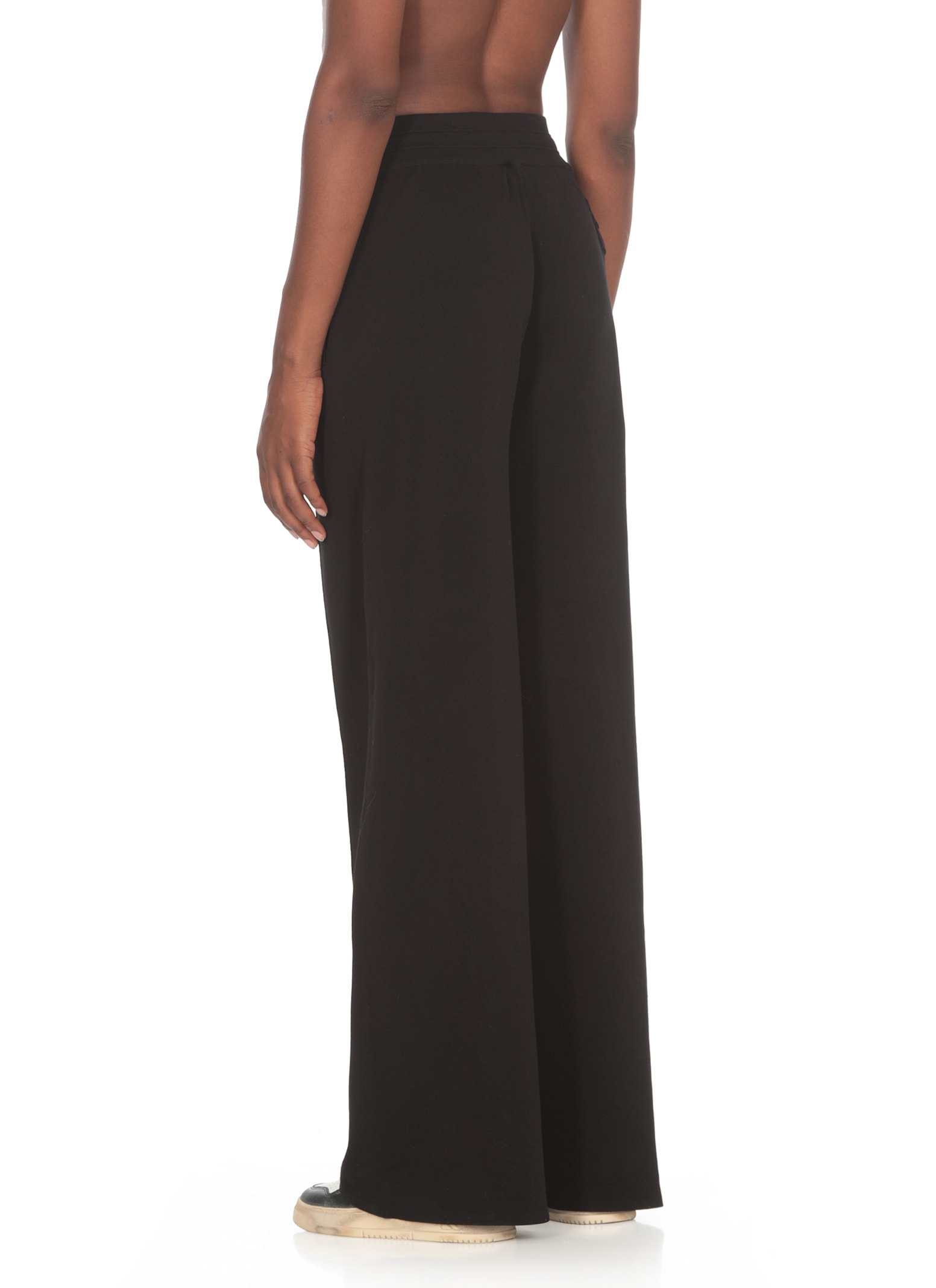 Shop Pinko Gardenia Pants In Black