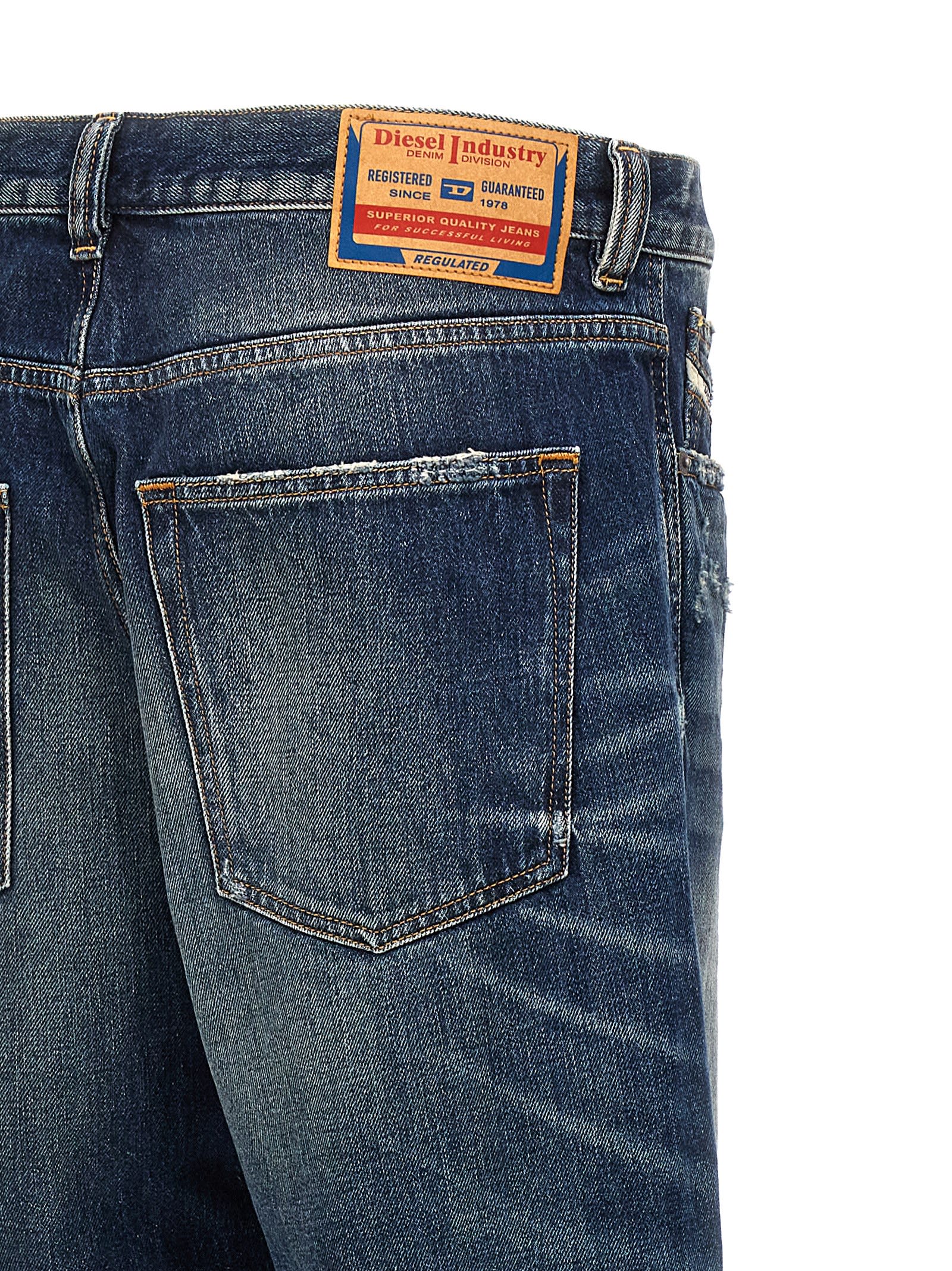 Shop Diesel 2010 D-macs Jeans In Blue