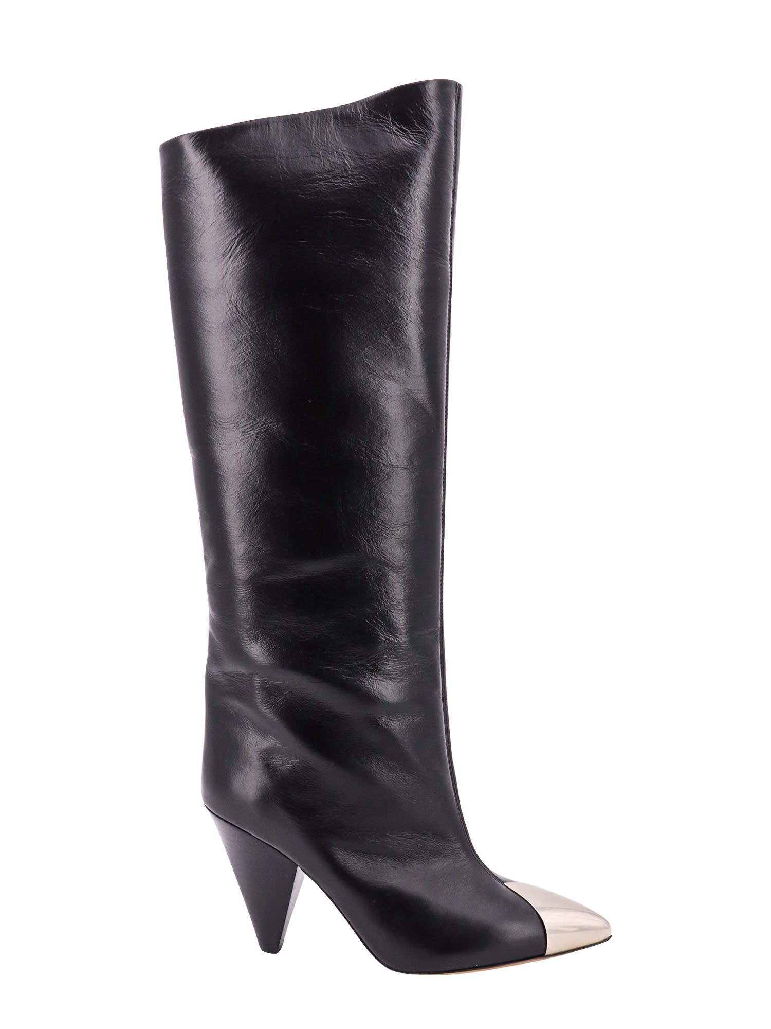 Shop Isabel Marant Lilezio Boots In Black