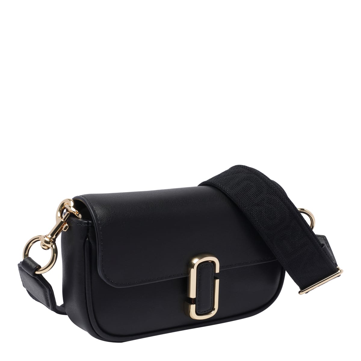 Shop Marc Jacobs The Mini Shoulder Bag In Black