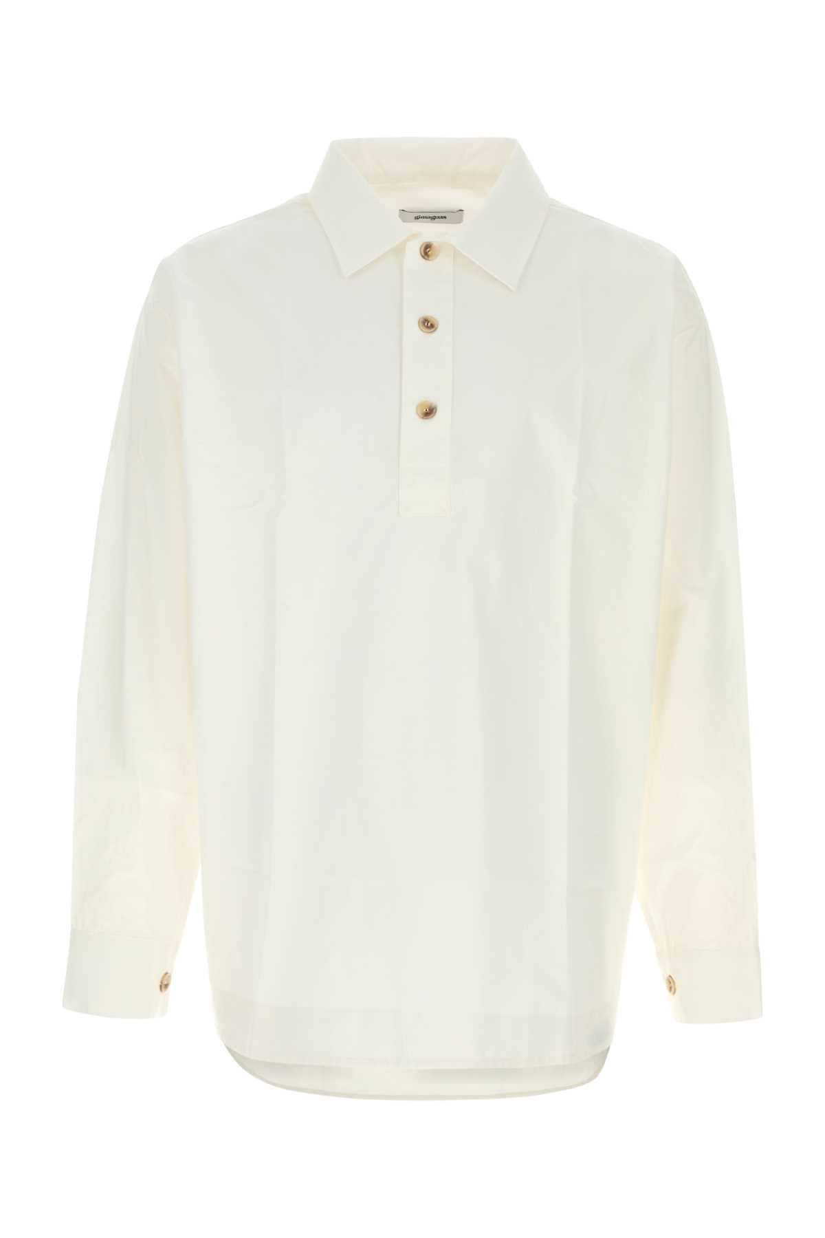 White Piquet Claude Polo Shirt