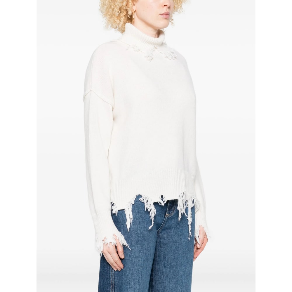 The Seafarer Sweater In White