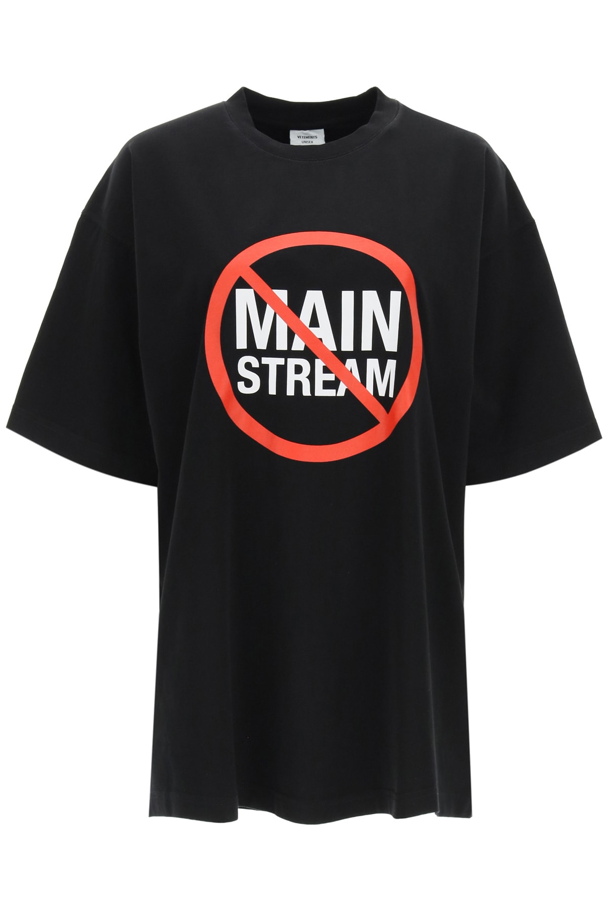 VETEMENTS no Main Stream Print T-shirt