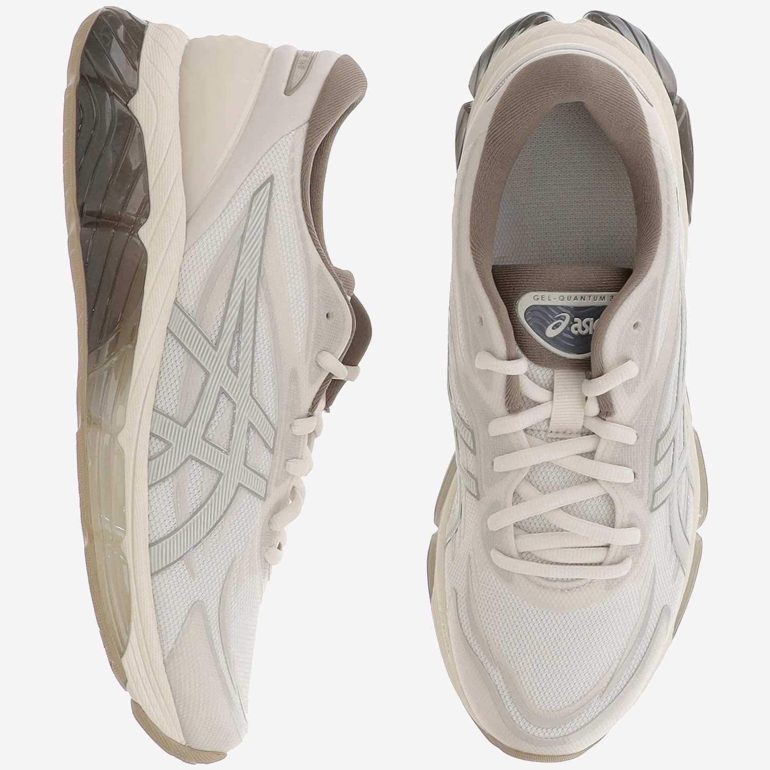 Asics Gel-quantum 360 Viii Mesh-panel Sneakers In White